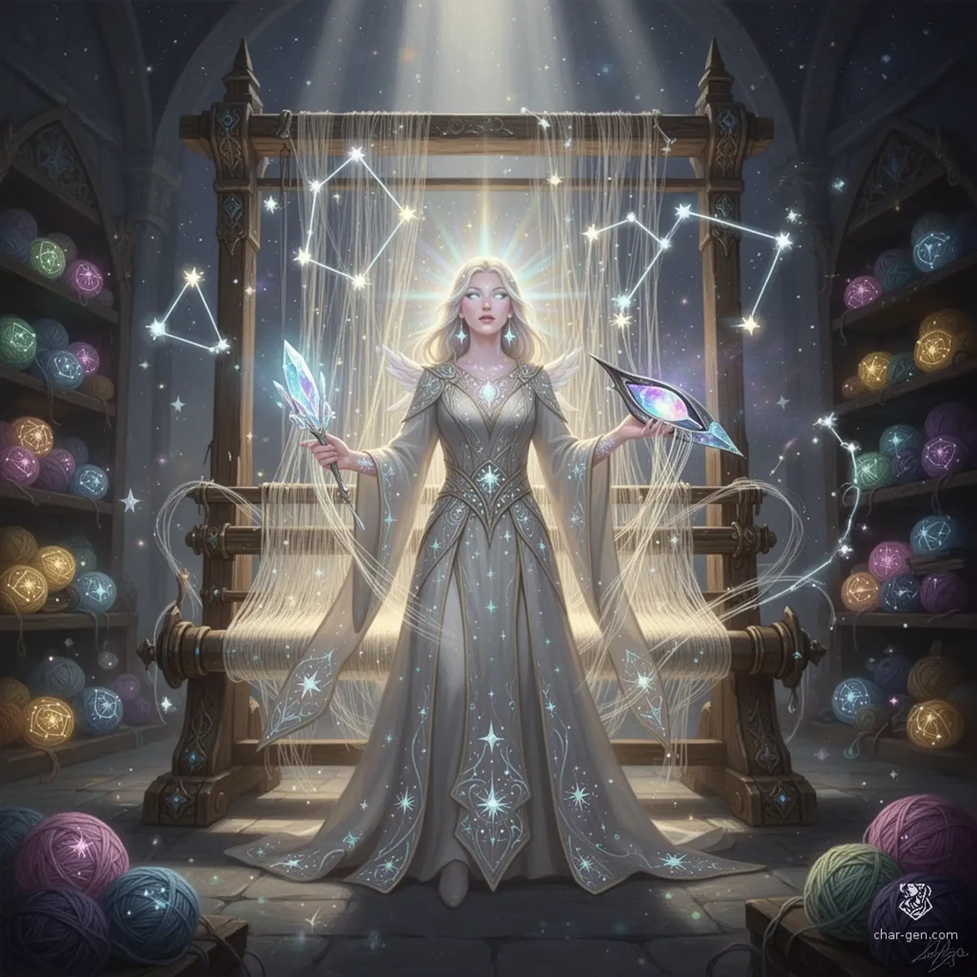 The Loom of Fates - AI-generated fantasy Shop