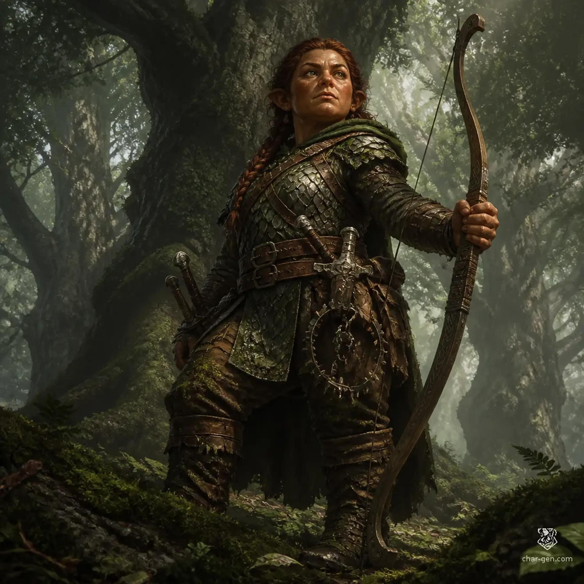 Jenni - AI-generated fantasy Character