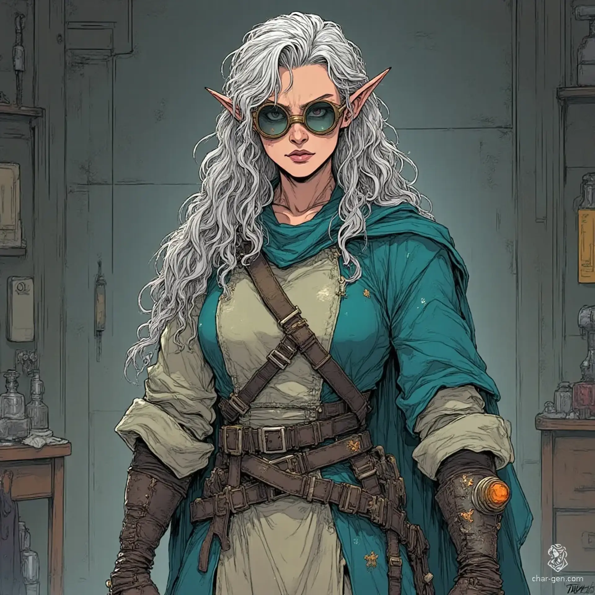 Syelith Vonnariel - AI-generated fantasy NPC