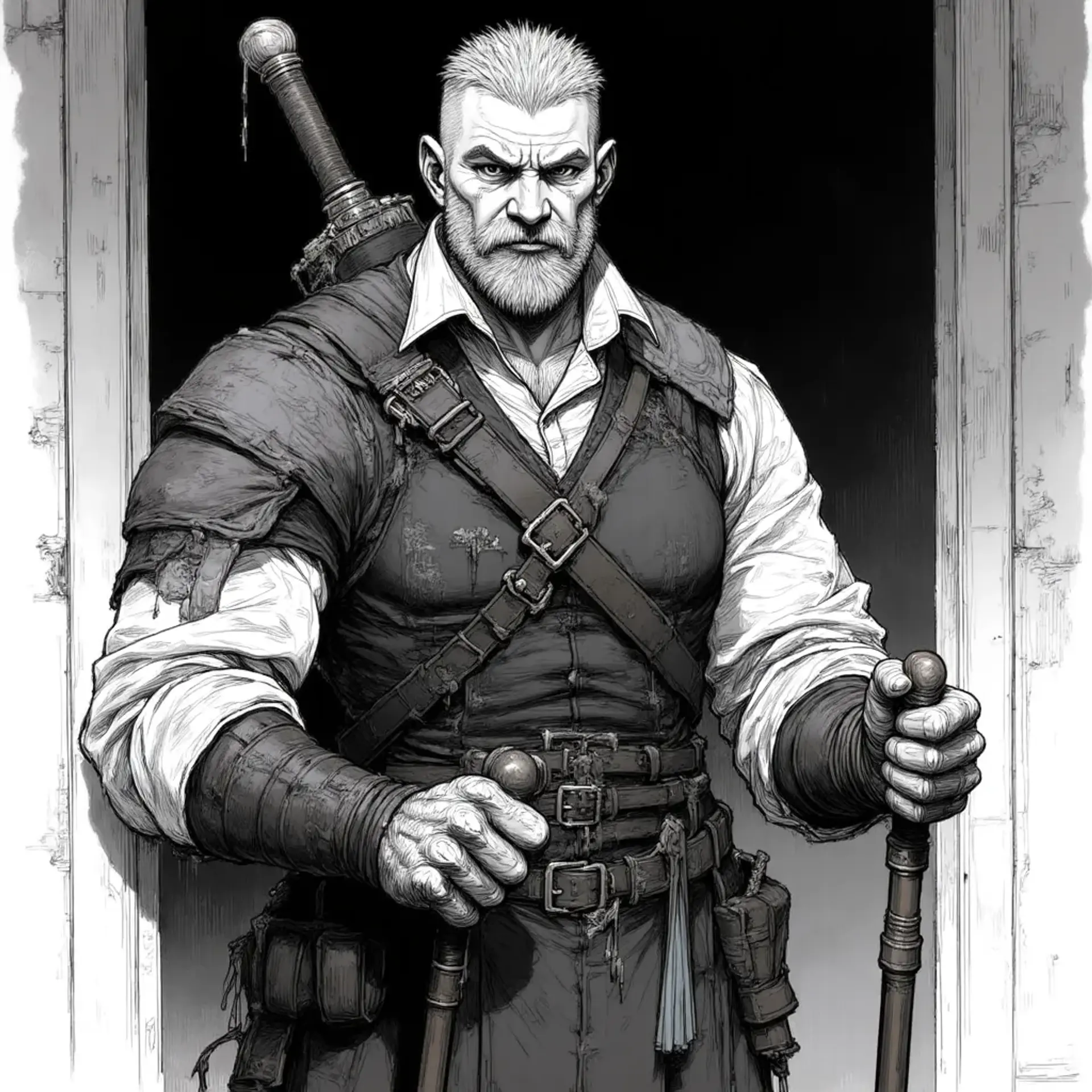 Elias Freeman - AI-generated fantasy NPC