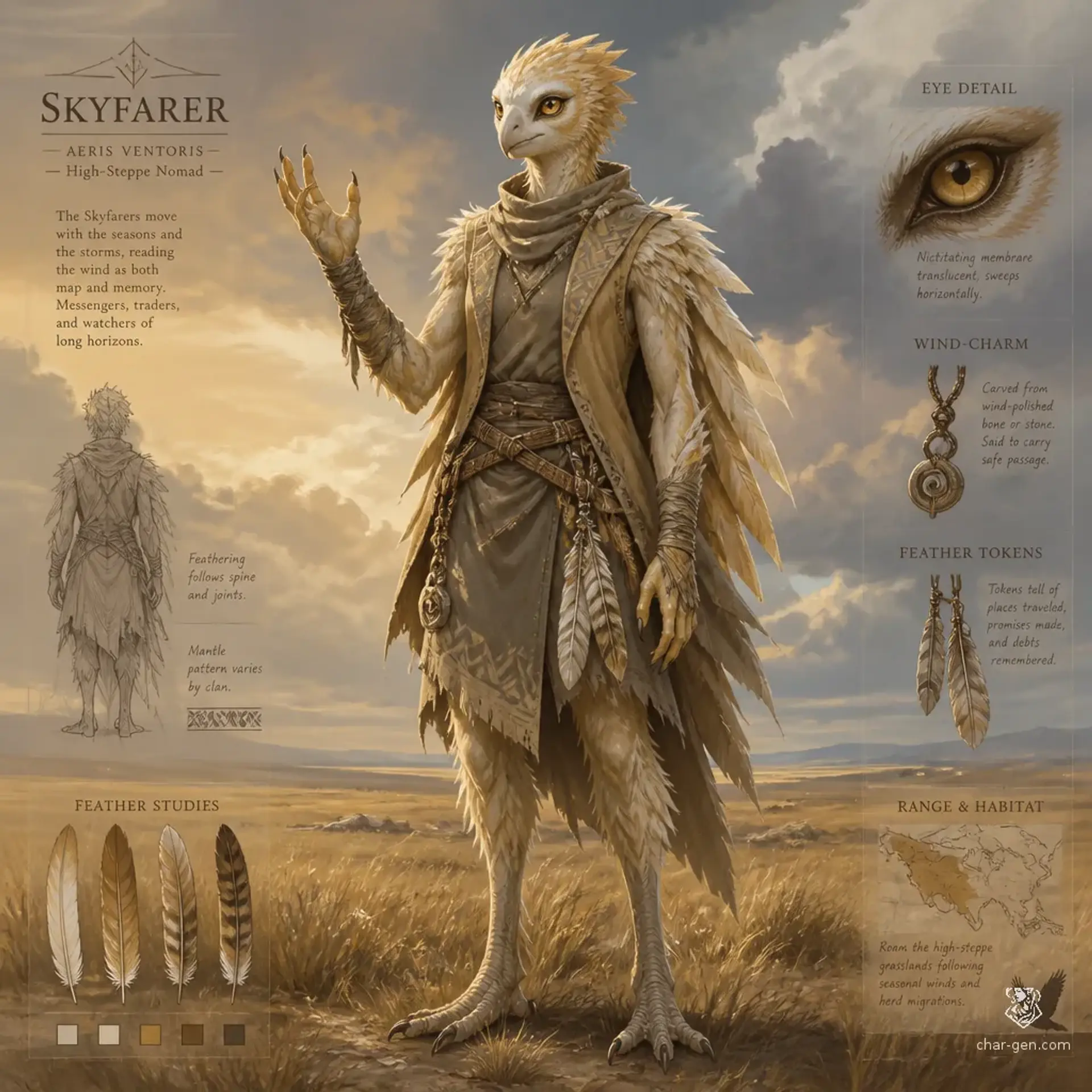 Veyr - AI-generated fantasy Species