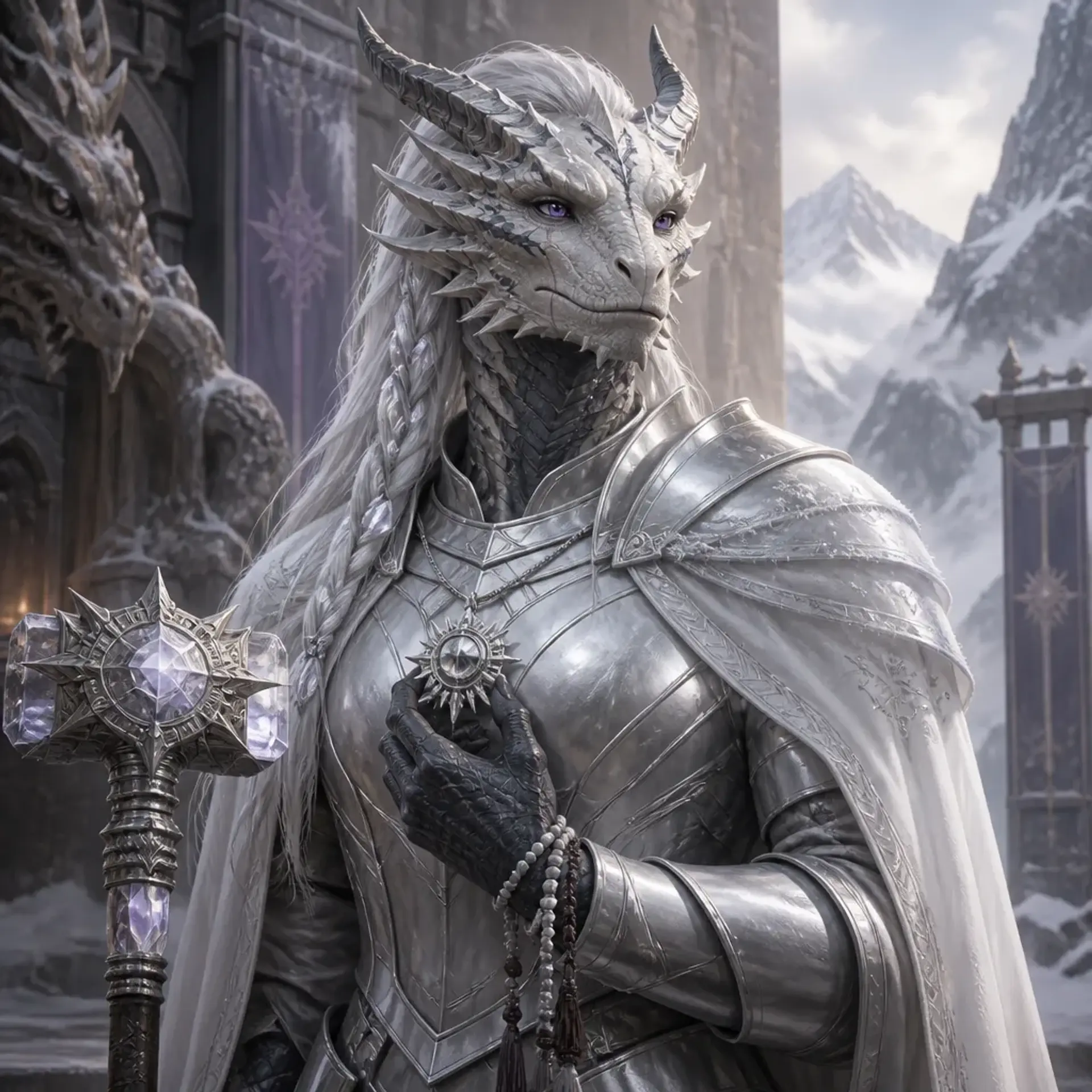 Saphira Dawn-Vane - AI-generated fantasy NPC