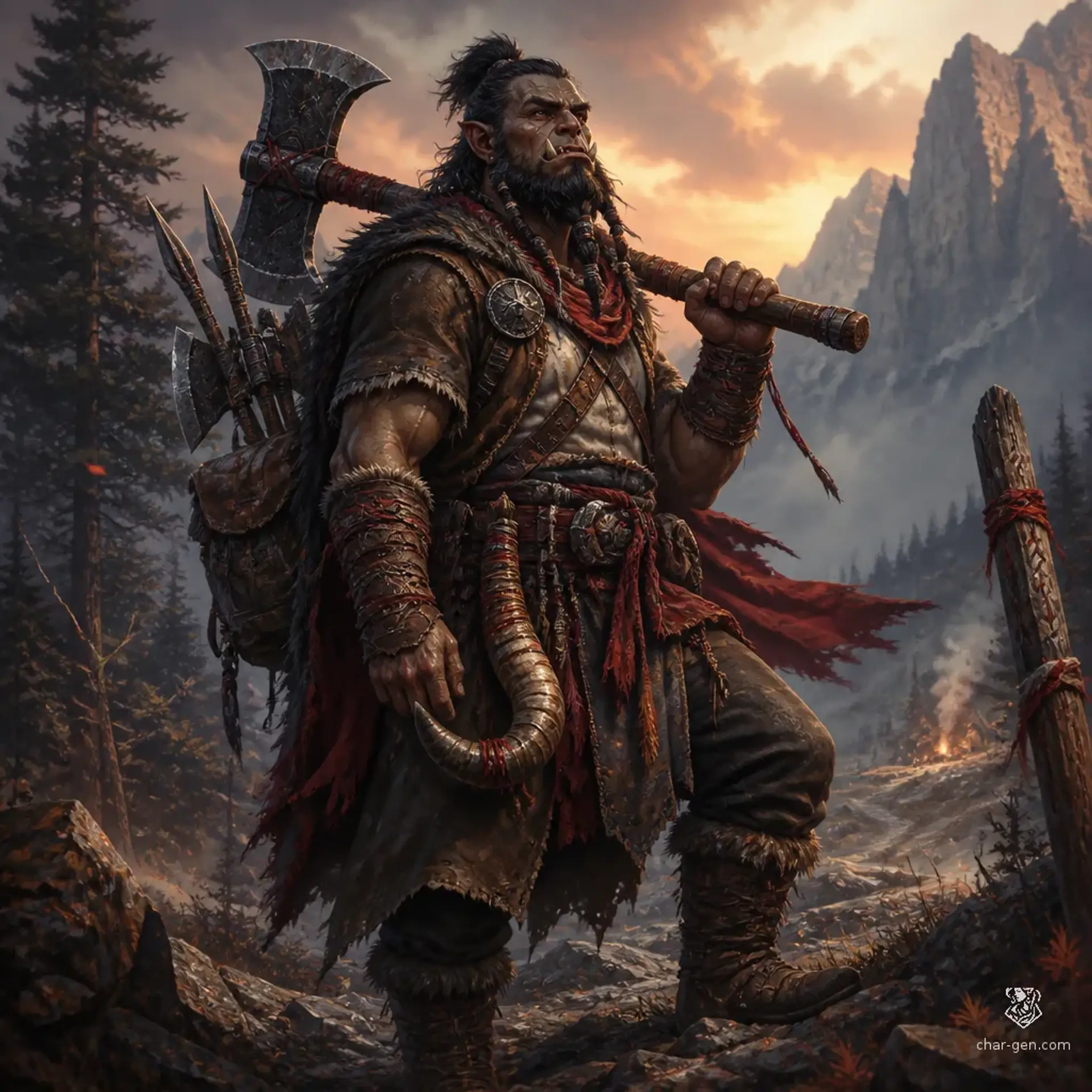 Welby - AI-generated fantasy Character