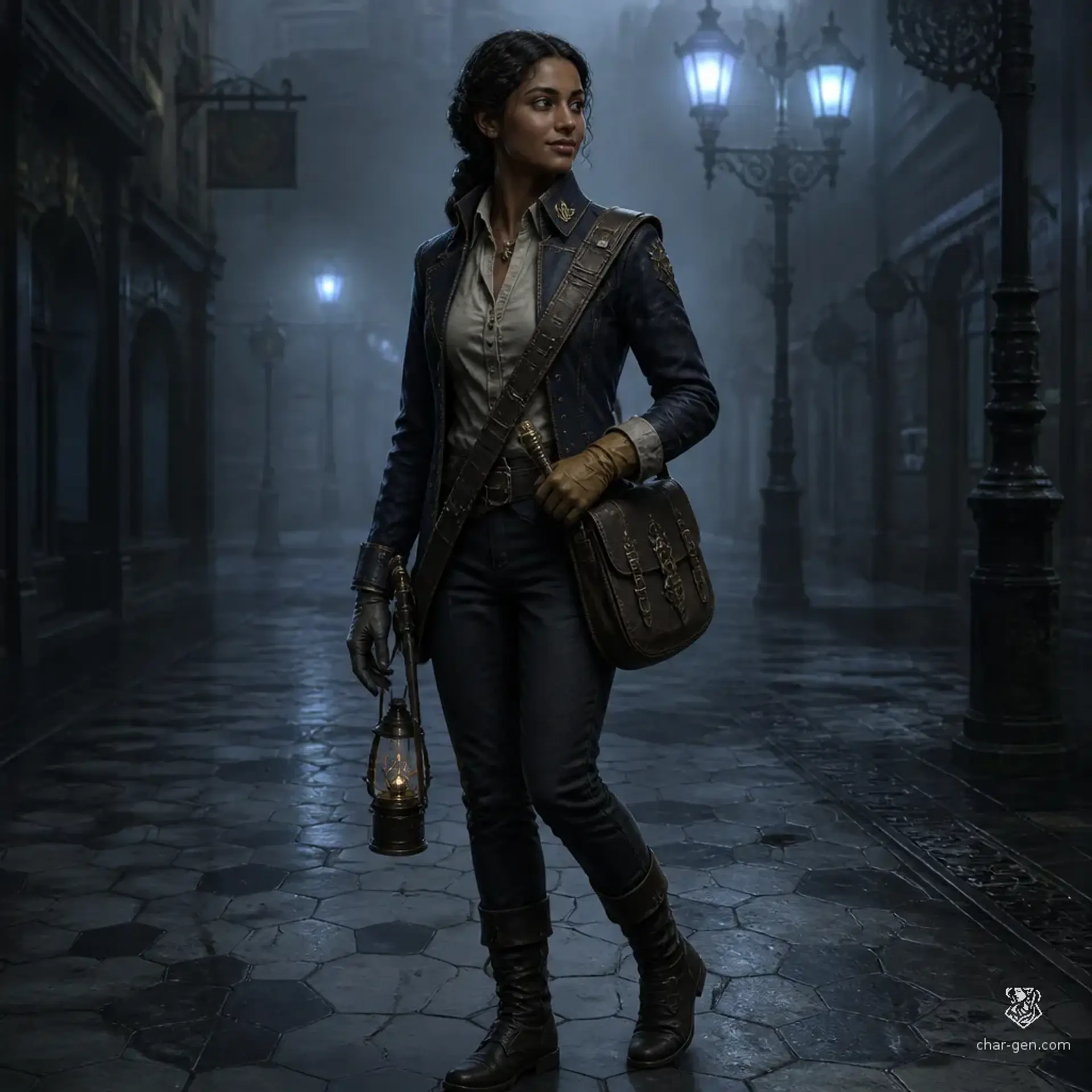 Nádia Kivunja - AI-generated fantasy NPC