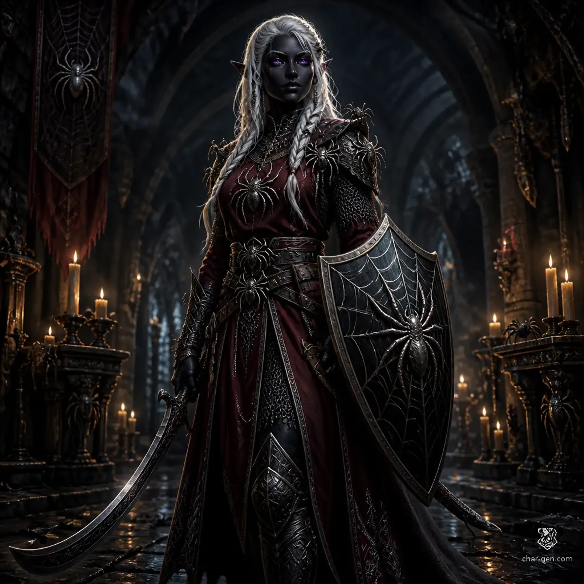 Aurelia Malice - AI-generated fantasy Character