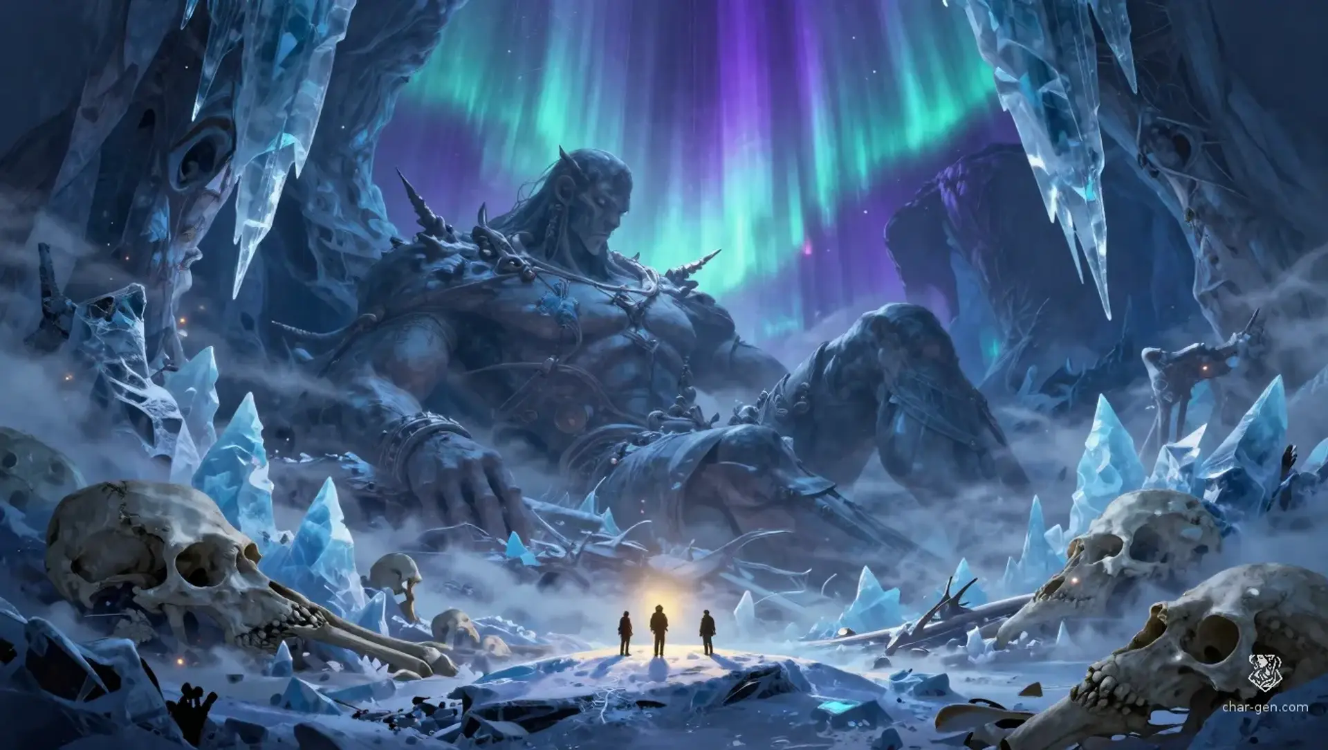 The Titan's Last Gasp - AI-generated fantasy Quest