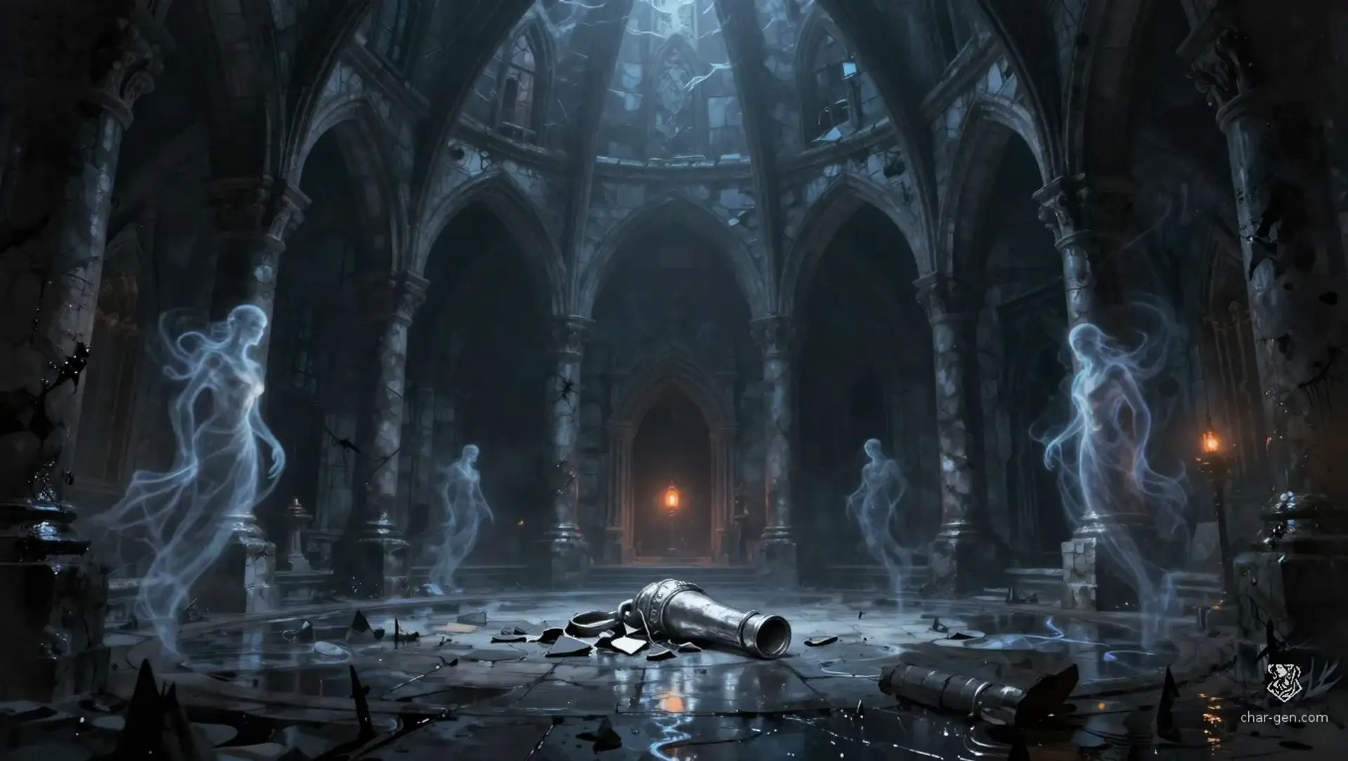 The Silver Echo of Malady - AI-generated fantasy Quest