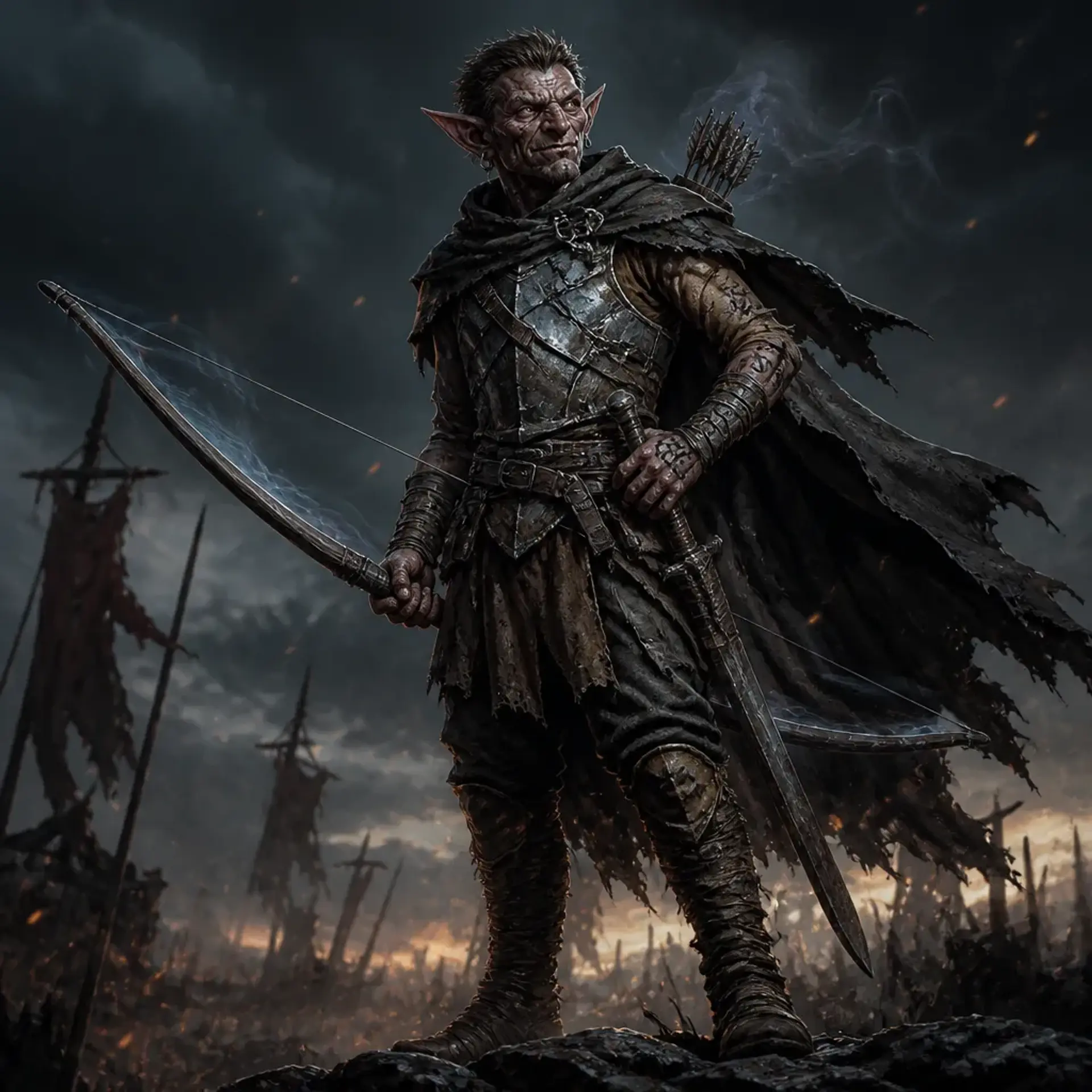 Bokk Ash-Ring - AI-generated fantasy Character