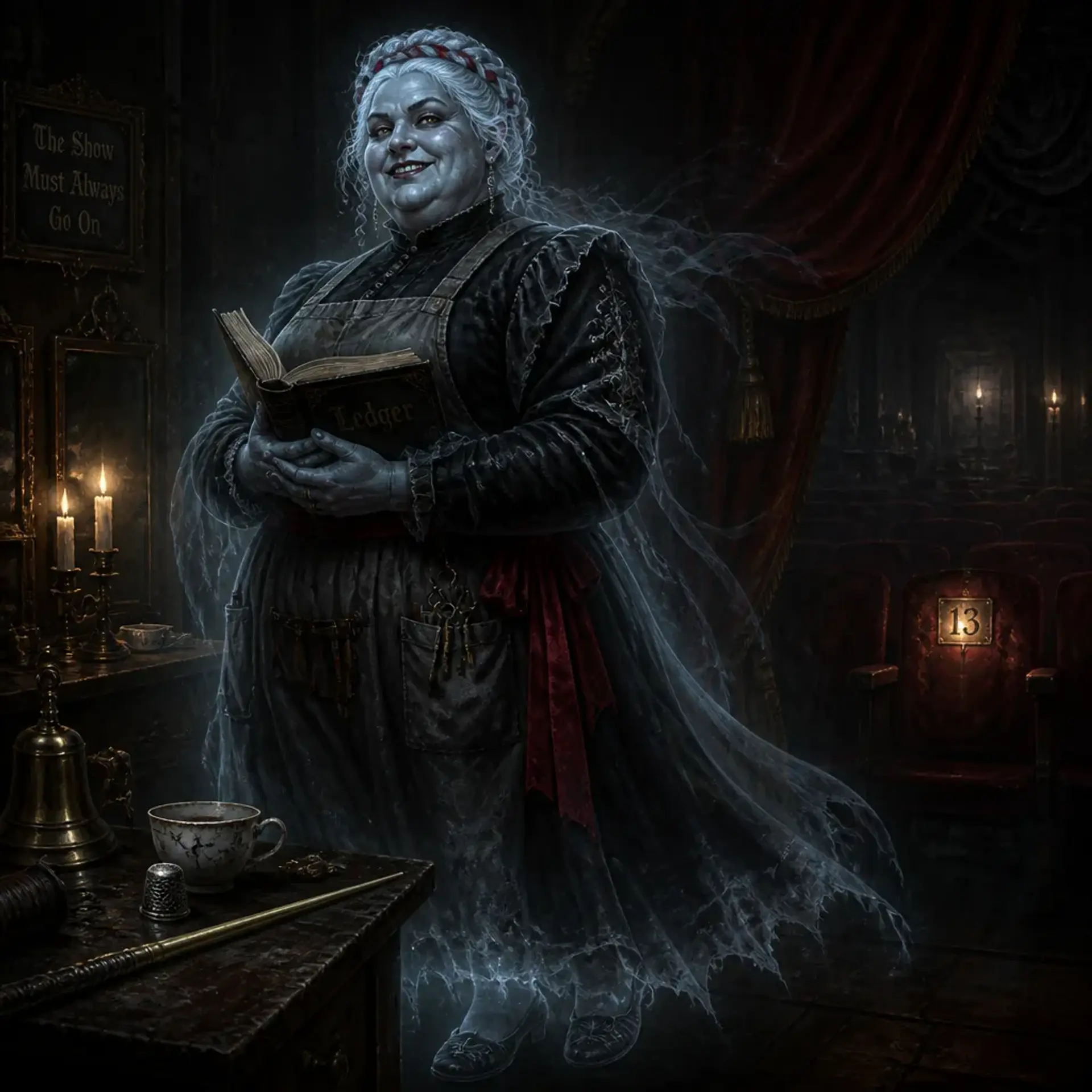 The Woman in Seat Thirteen