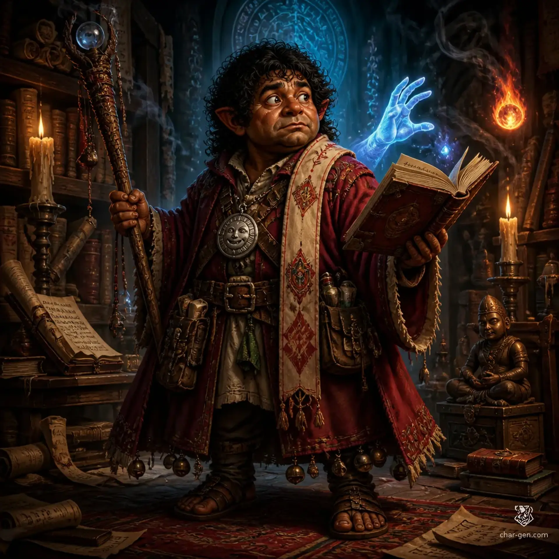 cheeseburger - AI-generated fantasy Character