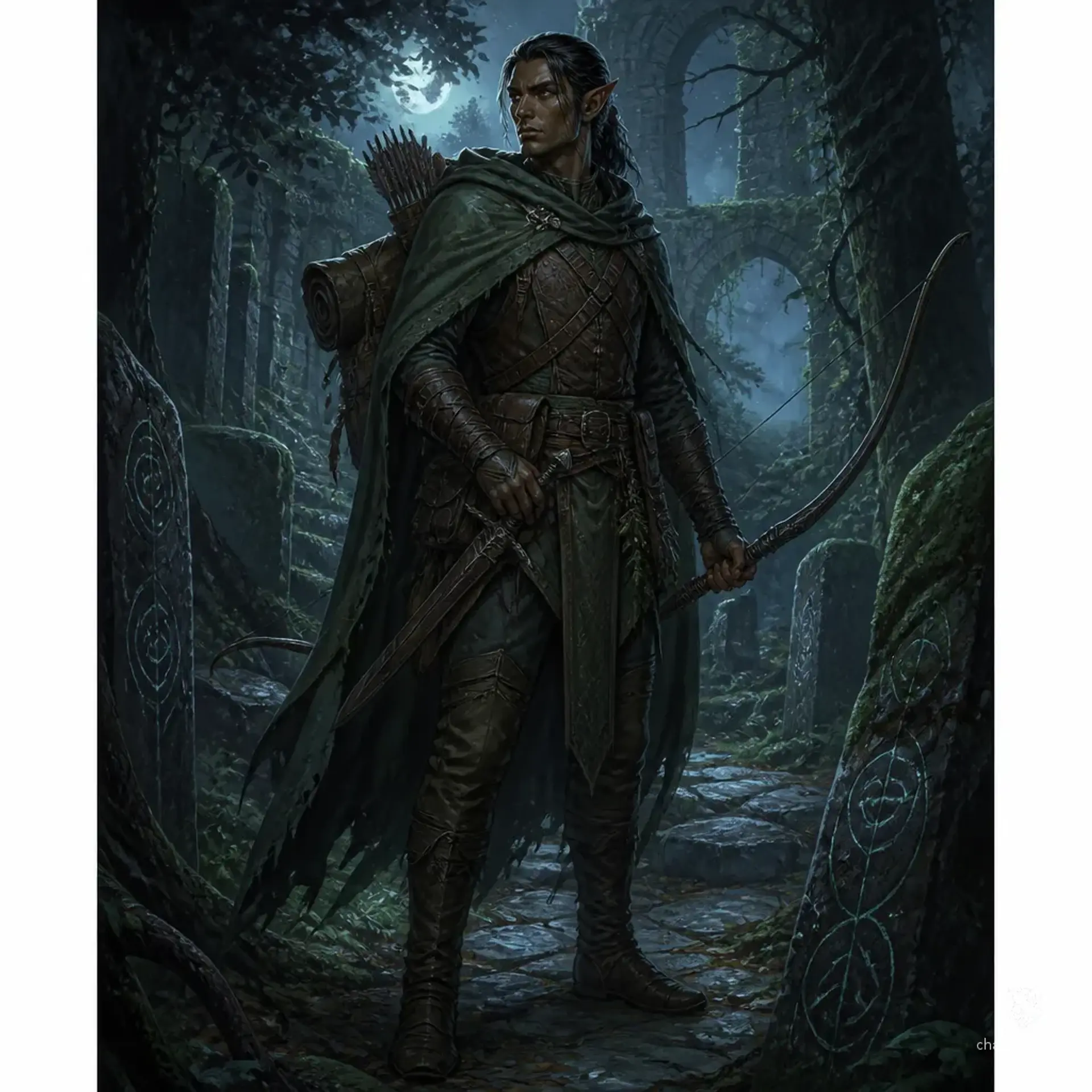 Tegularus - AI-generated fantasy Character