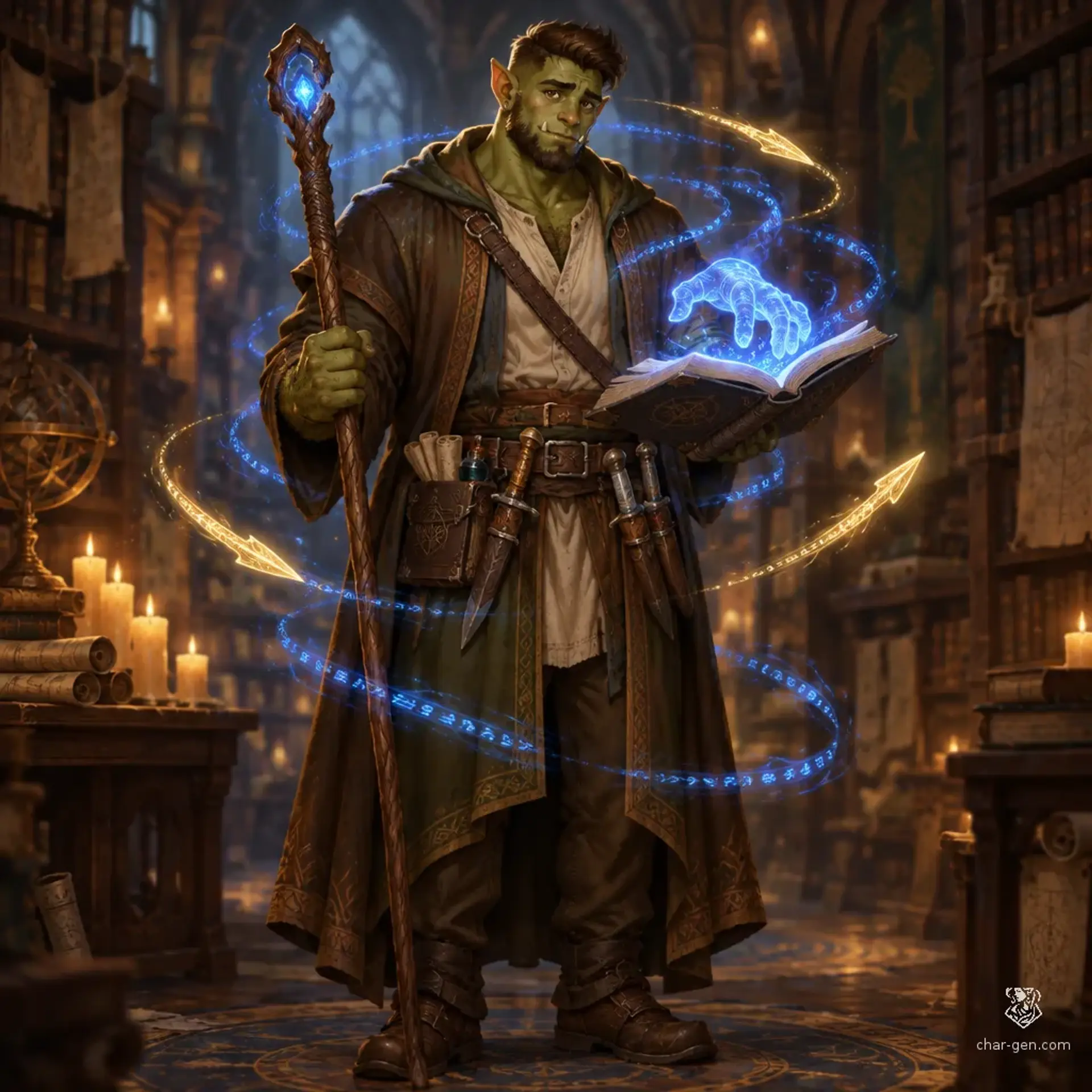 Thorgash - AI-generated fantasy Character