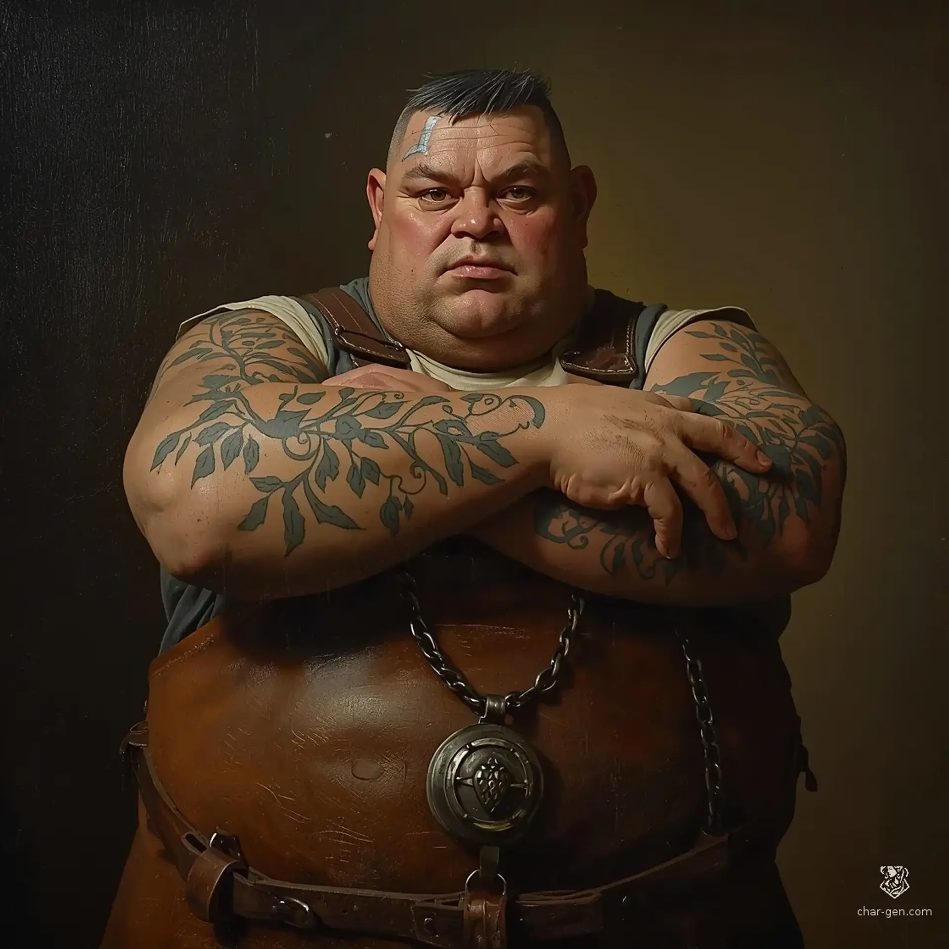 Creamus Ironkeg - AI-generated fantasy NPC