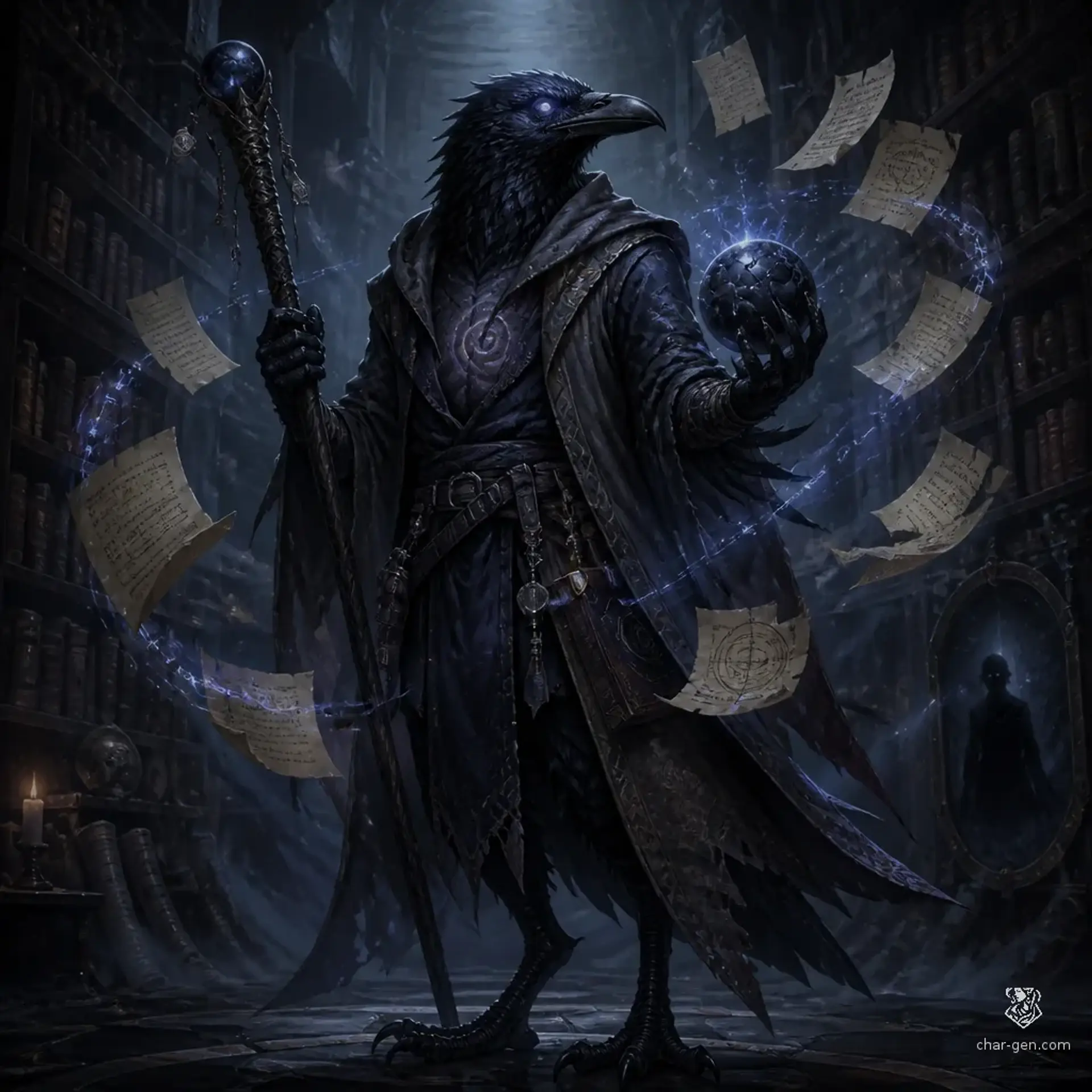 Nero - AI-generated fantasy Character