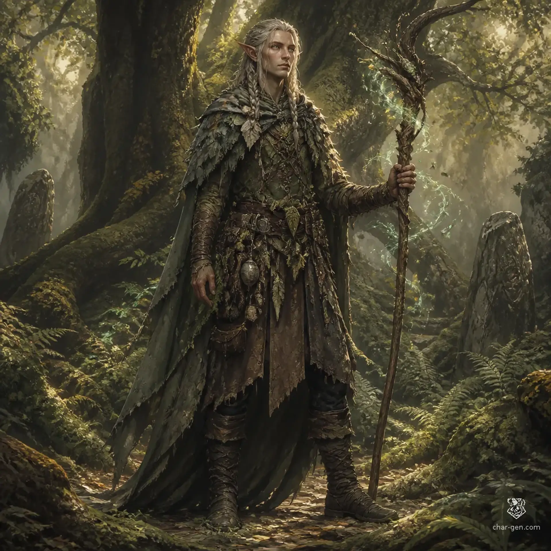 Vesna Oraviel - AI-generated fantasy Character