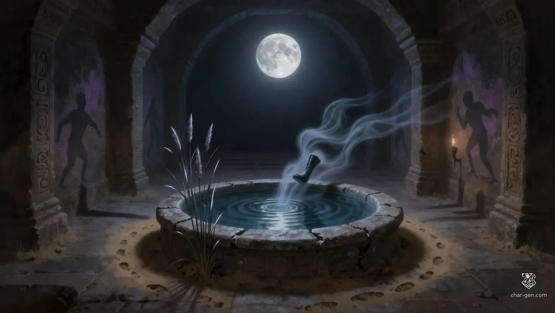 The Reflected Moon Basin