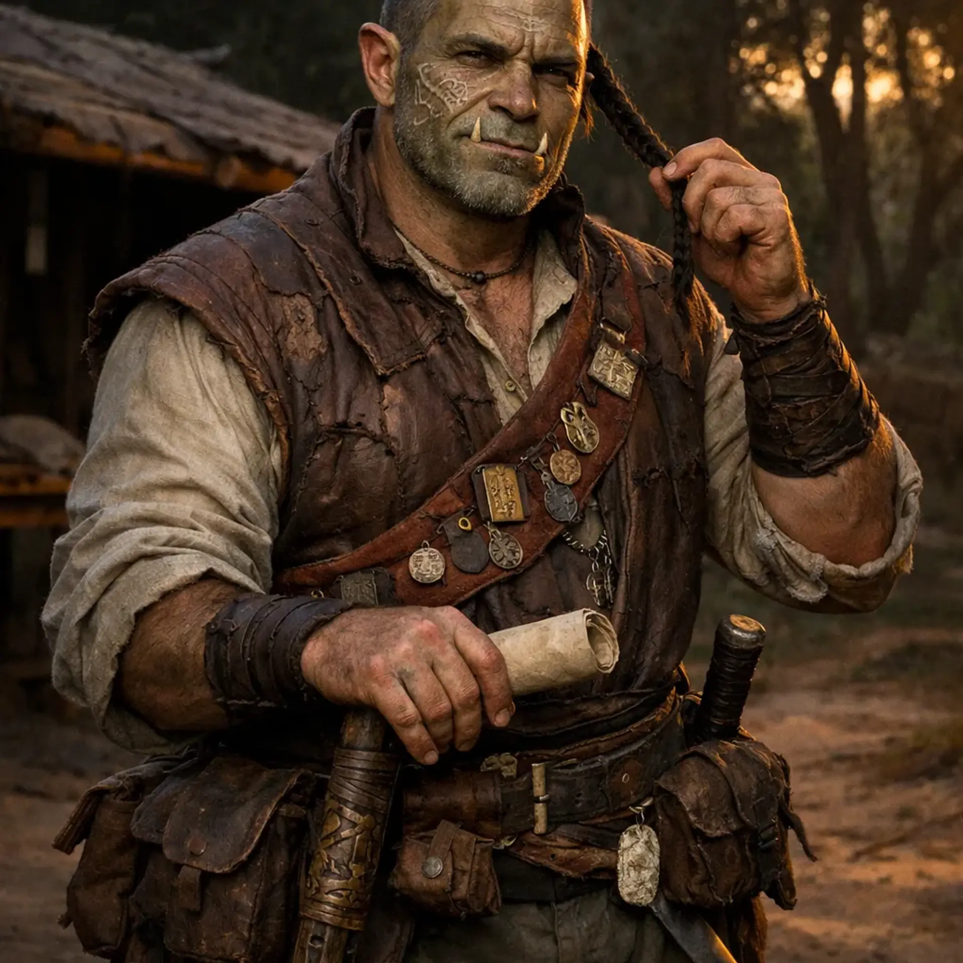Sarg Anad - AI-generated fantasy NPC