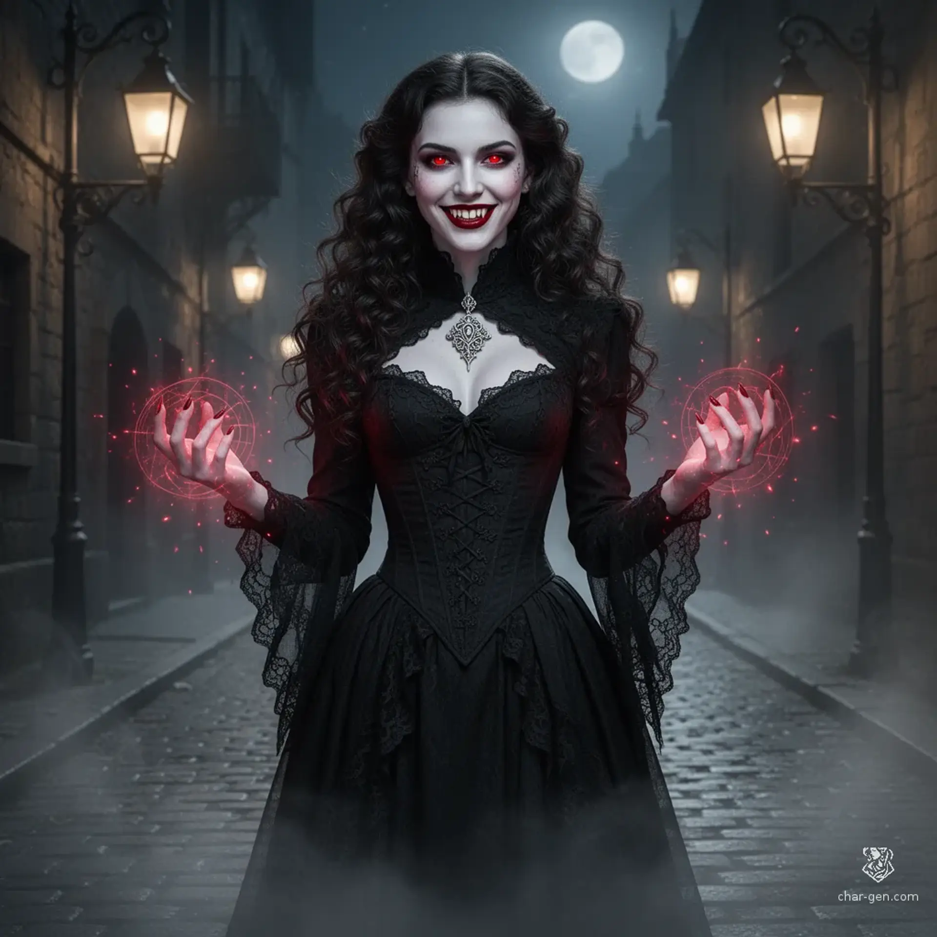 Countessa Valeriane d'Aethelgard - AI-generated fantasy NPC