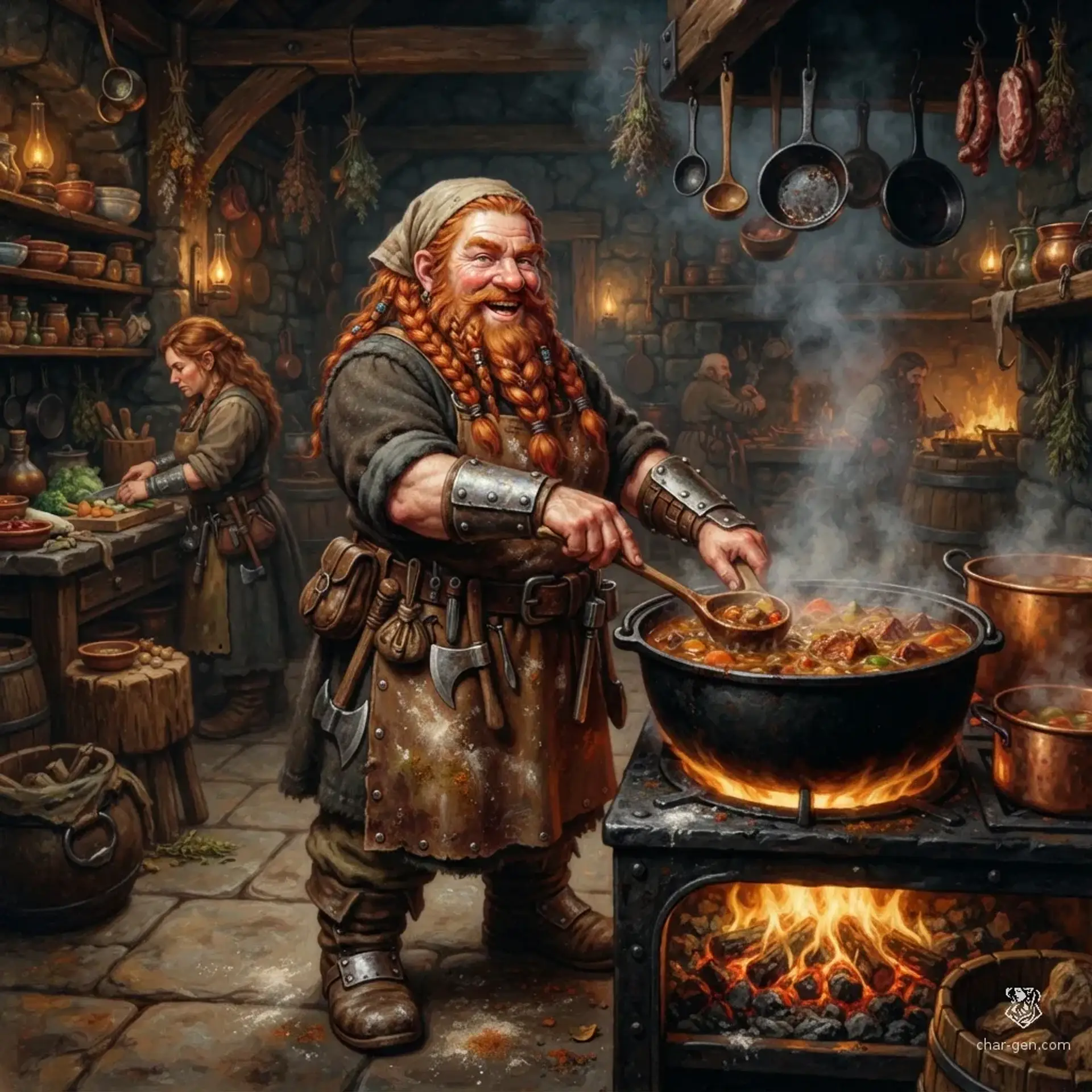 Svarthesh Saran - AI-generated fantasy NPC