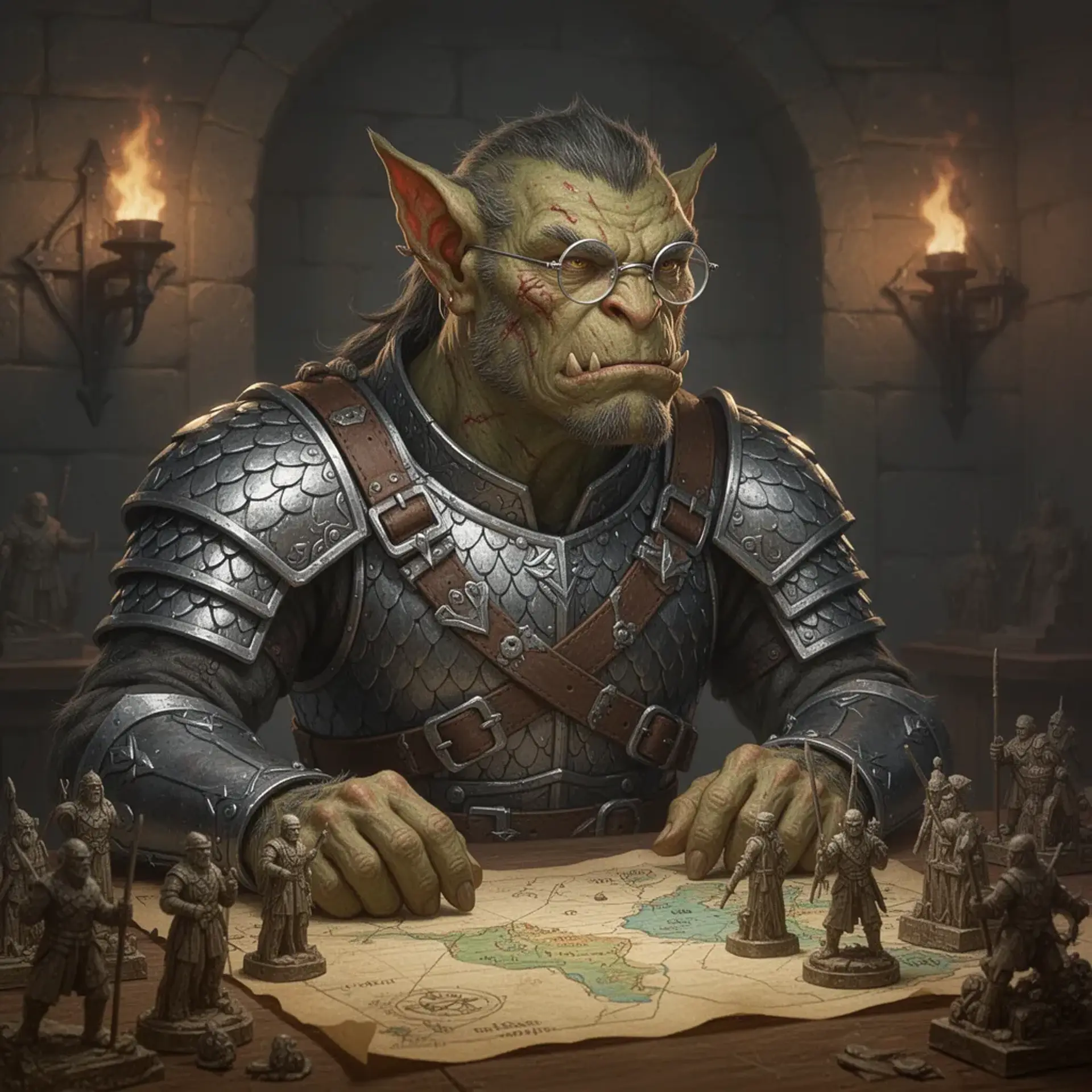 General Krazak Vane - AI-generated fantasy NPC