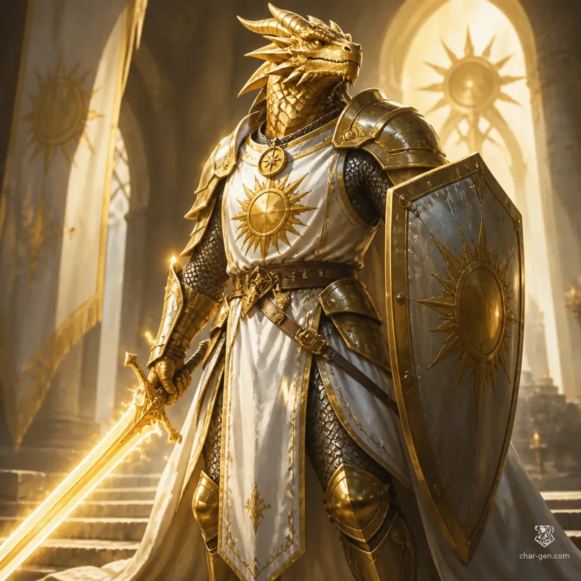 Ignis Verity - AI-generated fantasy Character