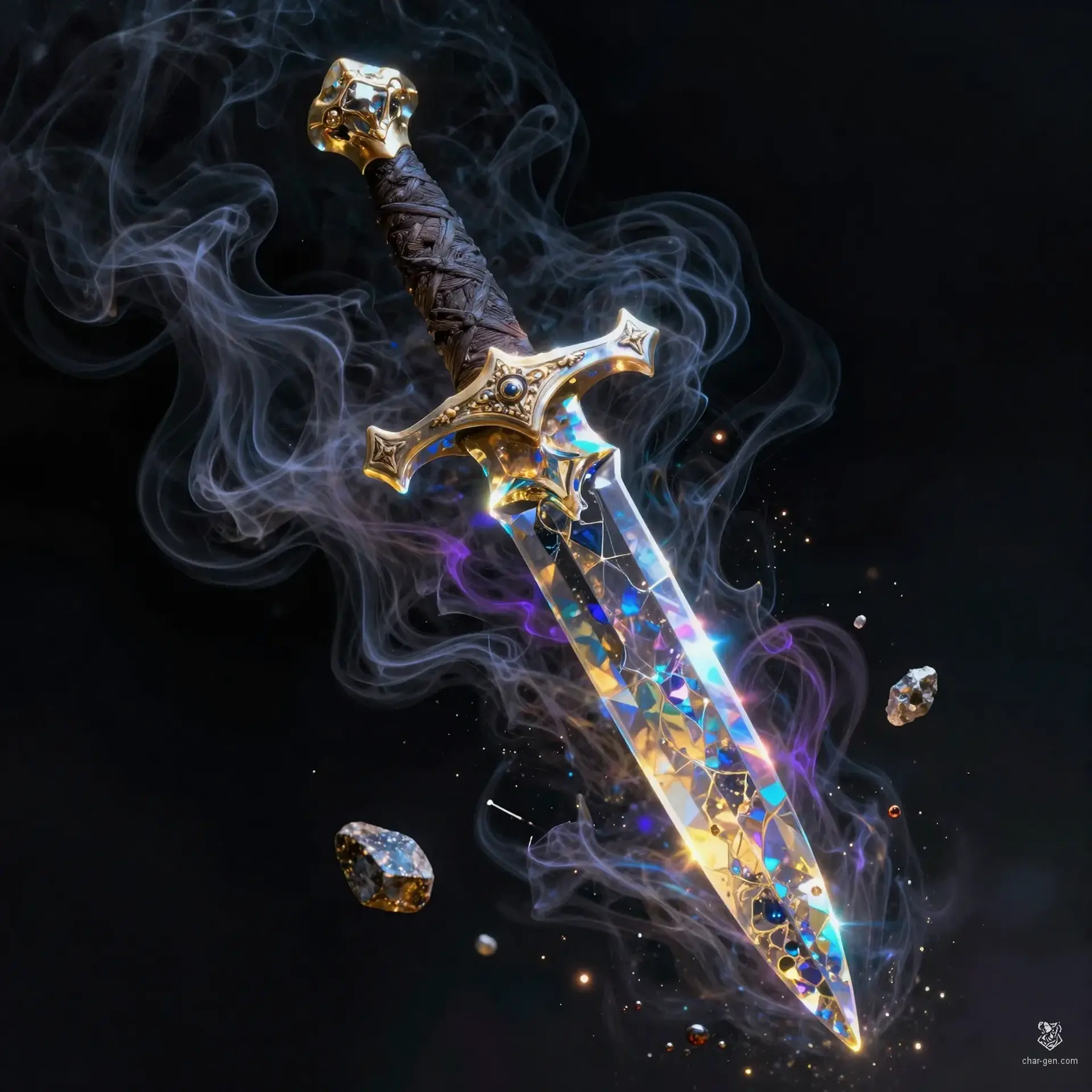 The Unraveled Edge - AI-generated fantasy Magic Item