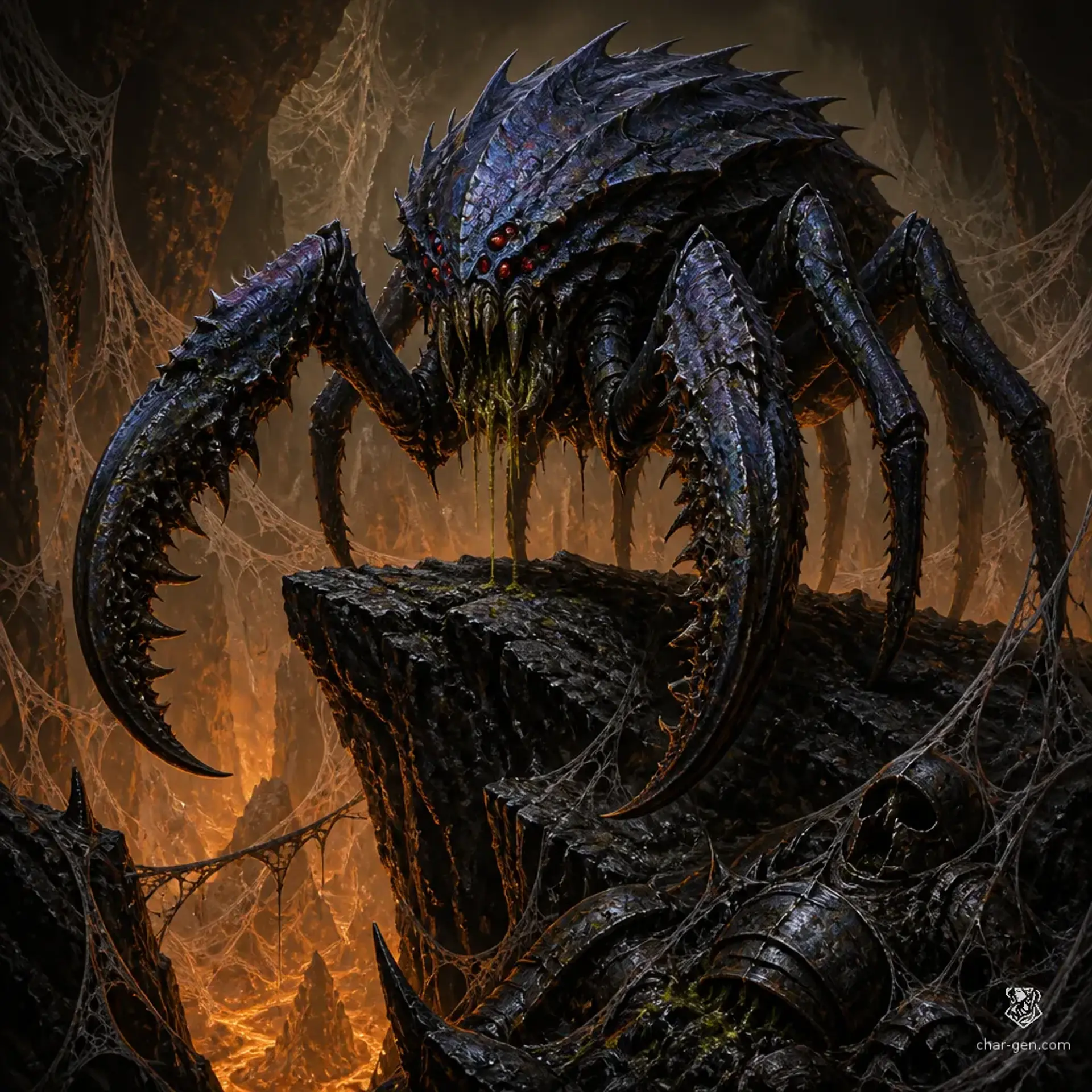 Bebilith - AI-generated fantasy Monster
