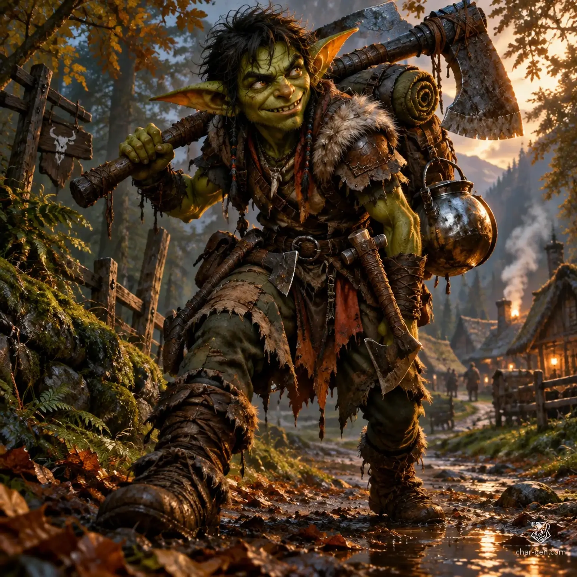 Grawg - AI-generated fantasy Character