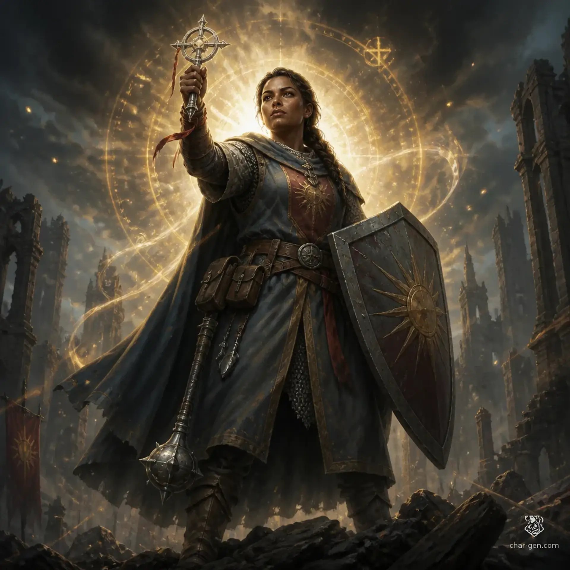 Nayeli Sola - AI-generated fantasy Character
