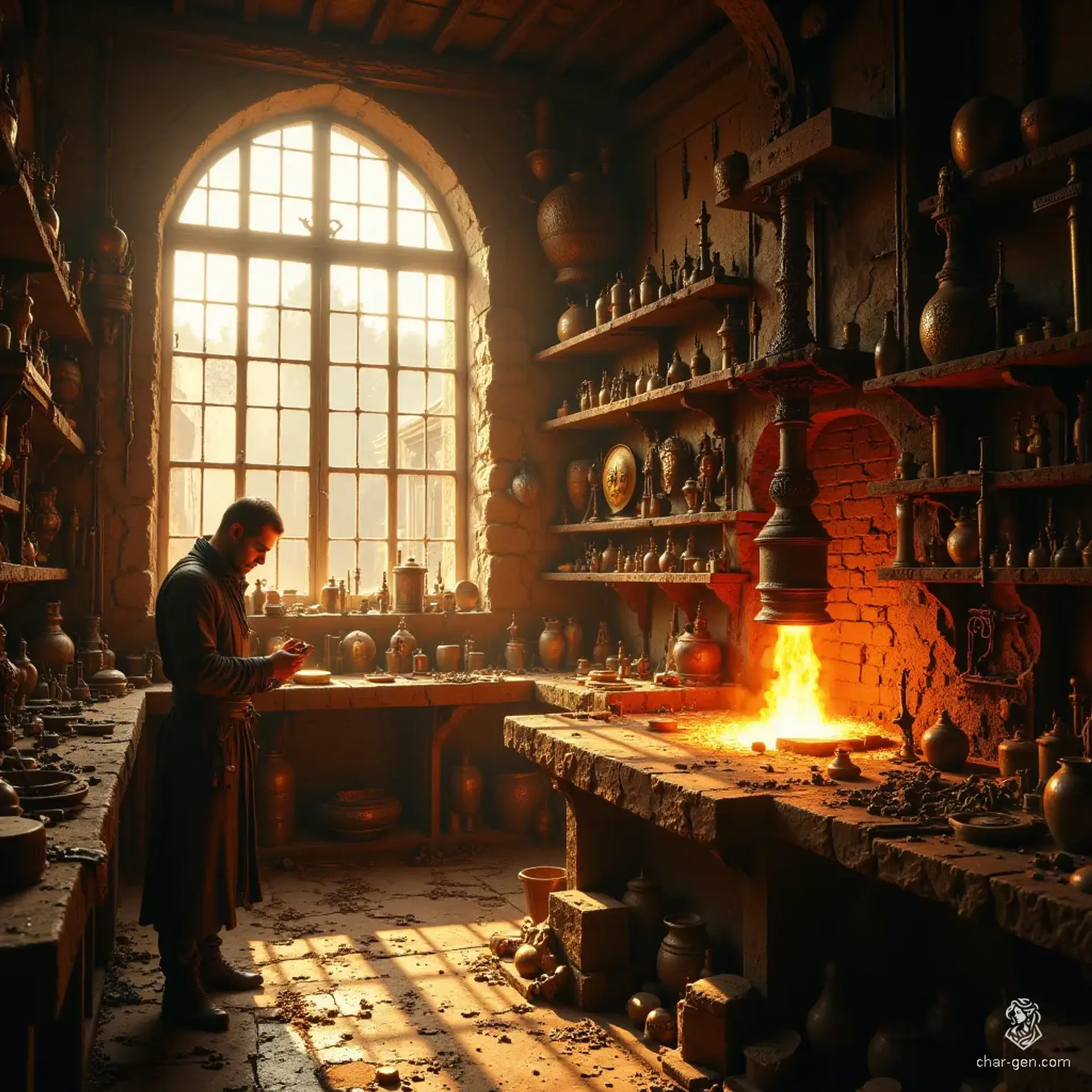 Ironhold Forge - AI-generated fantasy Shop