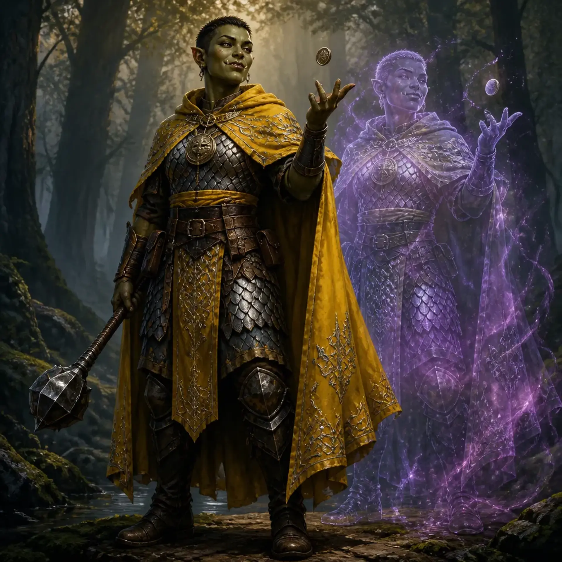 Guinevere - AI-generated fantasy Character