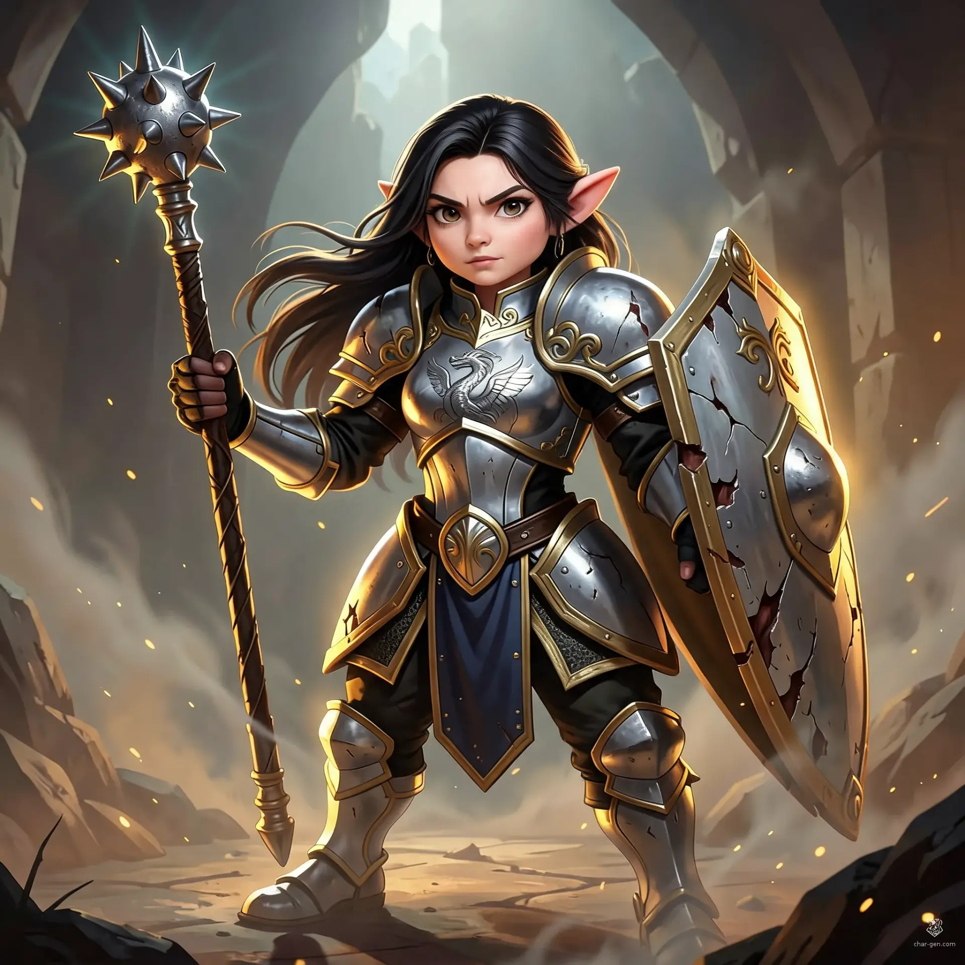 Atlas Earthshaker - AI-generated fantasy Character