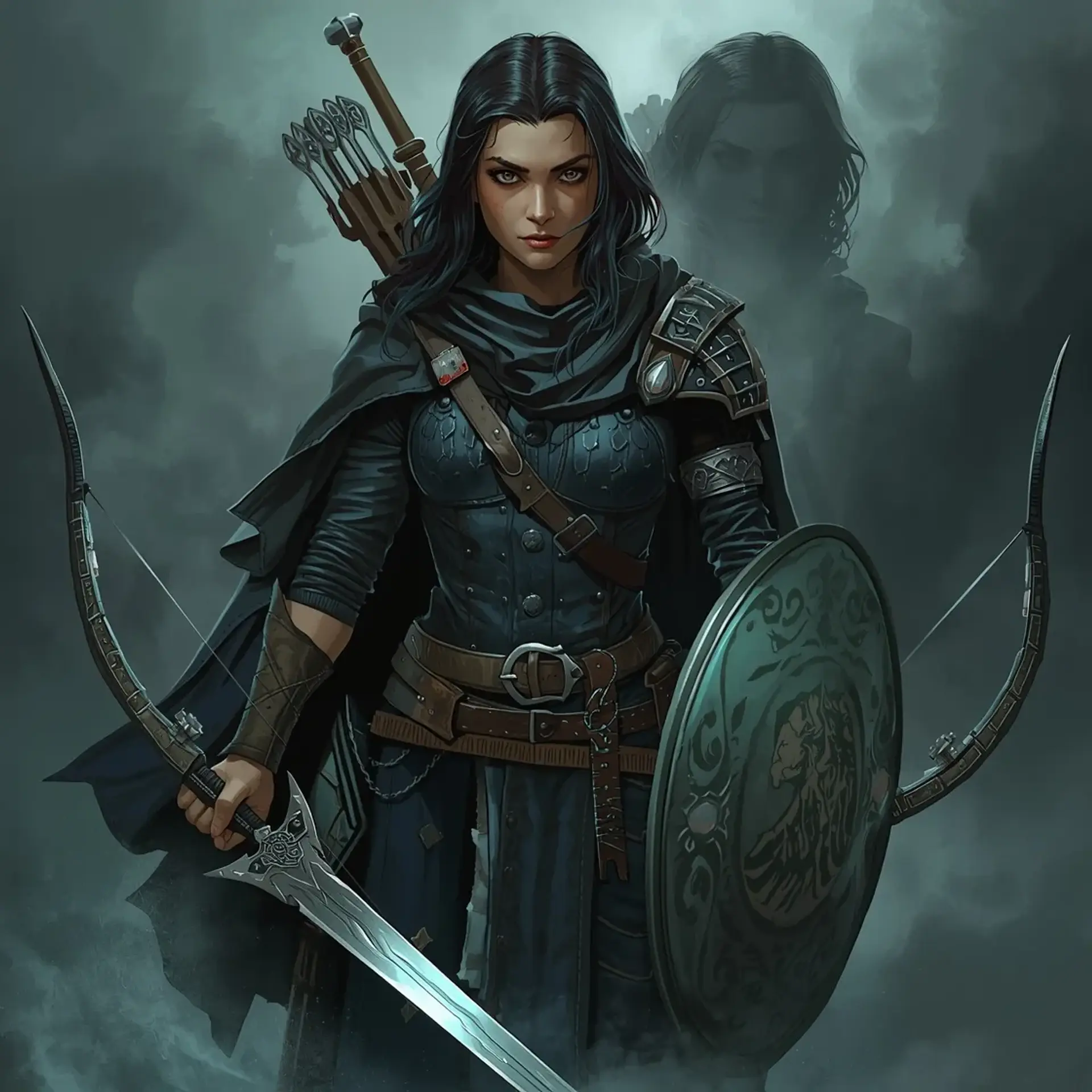 Kaelen Voss - AI-generated fantasy Character