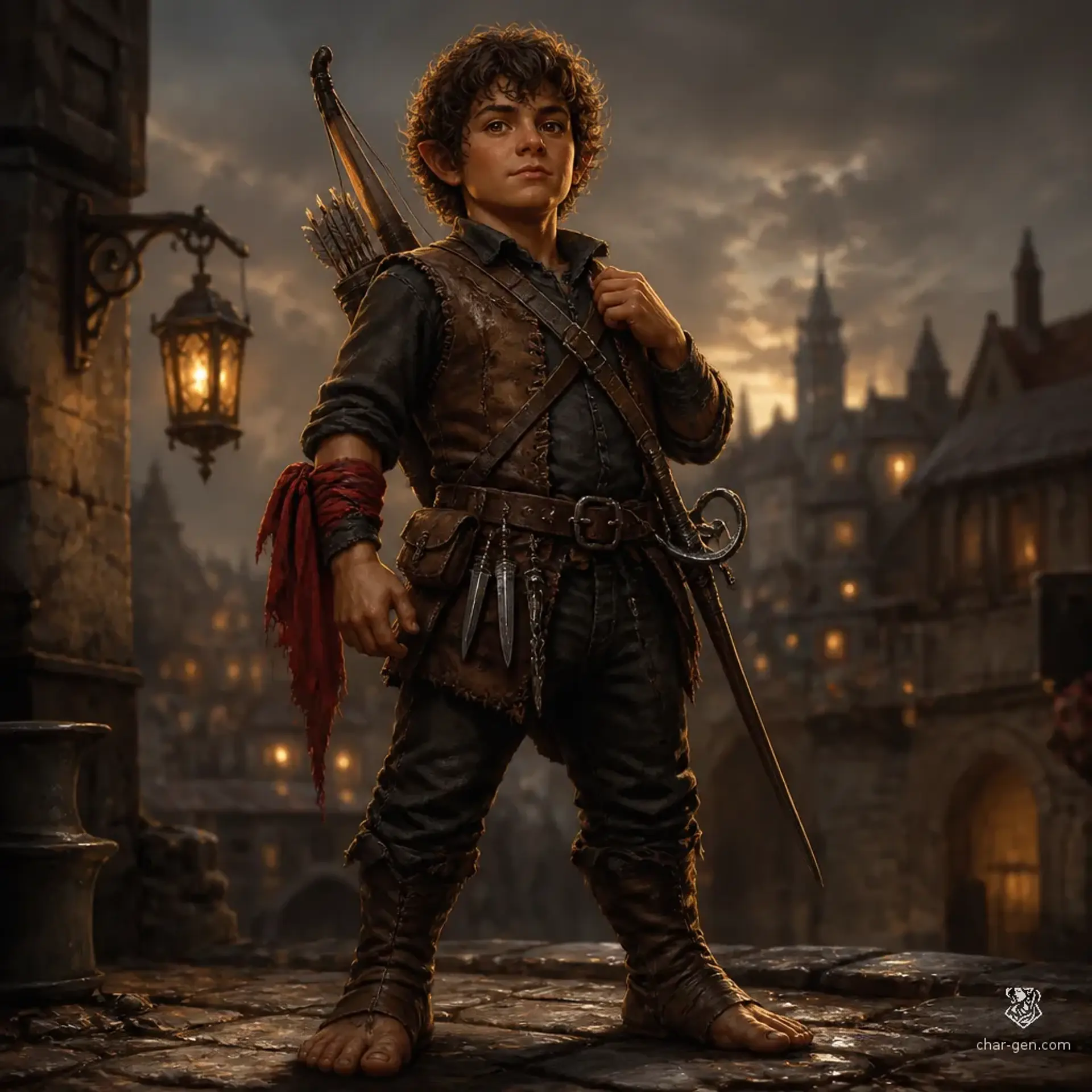 Perrin Bramblewick - AI-generated fantasy Character