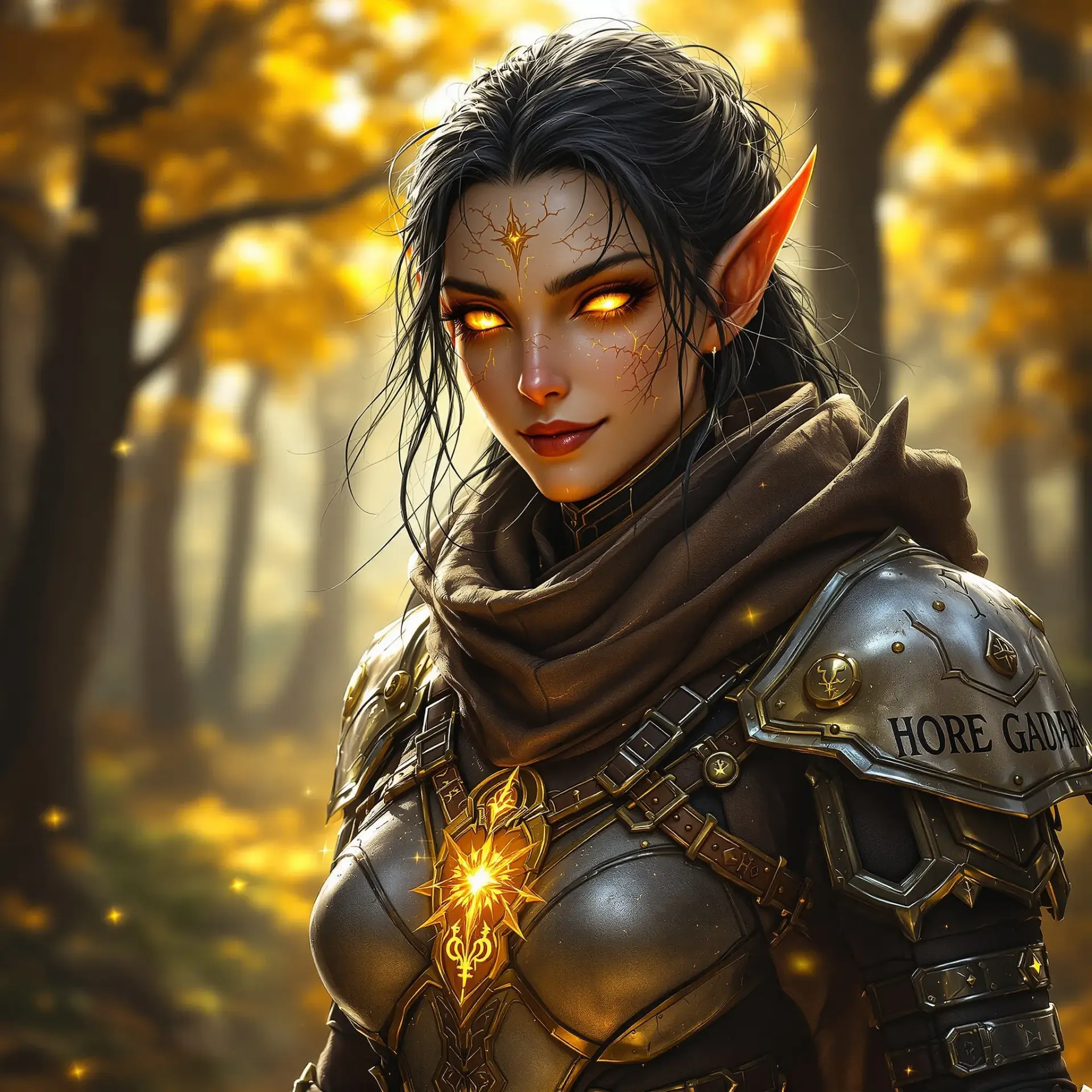 Seraphine Larethiel - AI-generated fantasy NPC