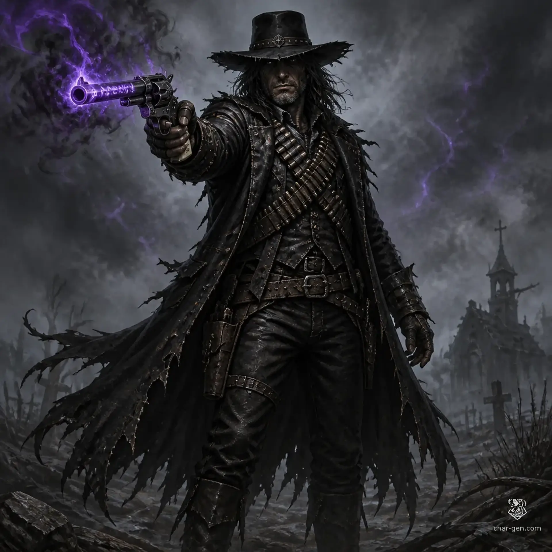 Silas Vane - AI-generated fantasy Character