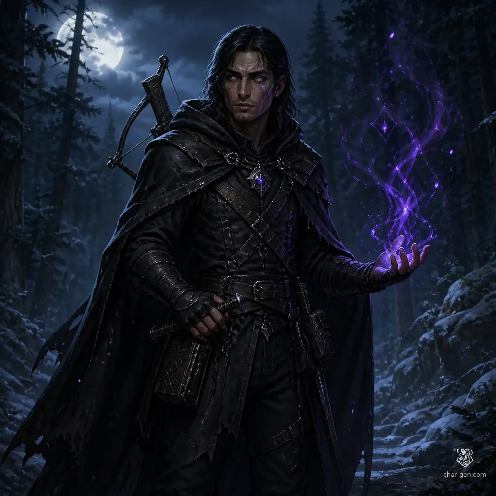Draven - AI-generated fantasy Character