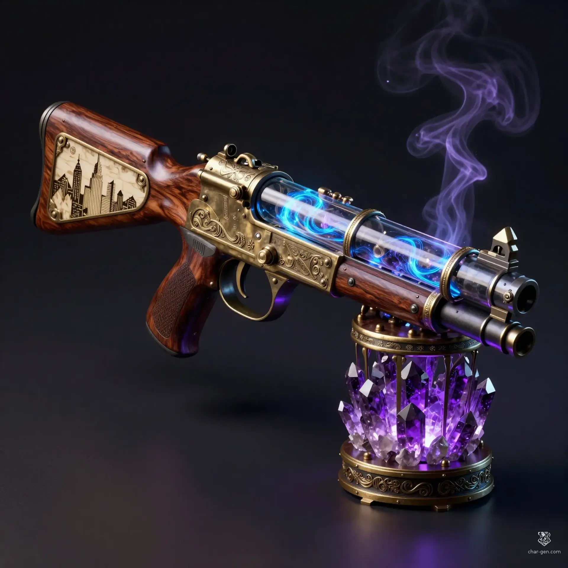 The Arcane Typewriter - AI-generated fantasy Magic Item