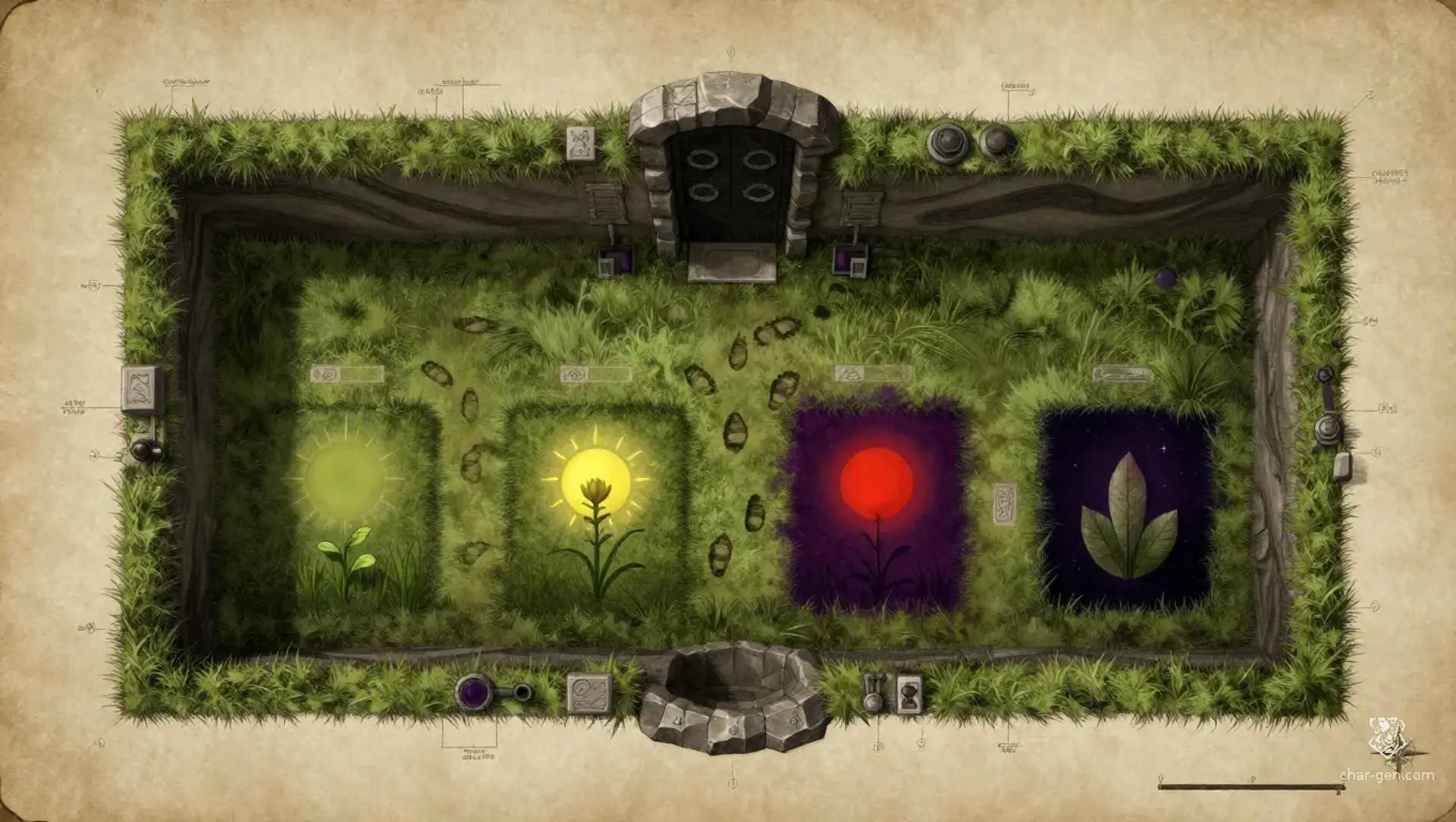 The Grass That Remembers Night
