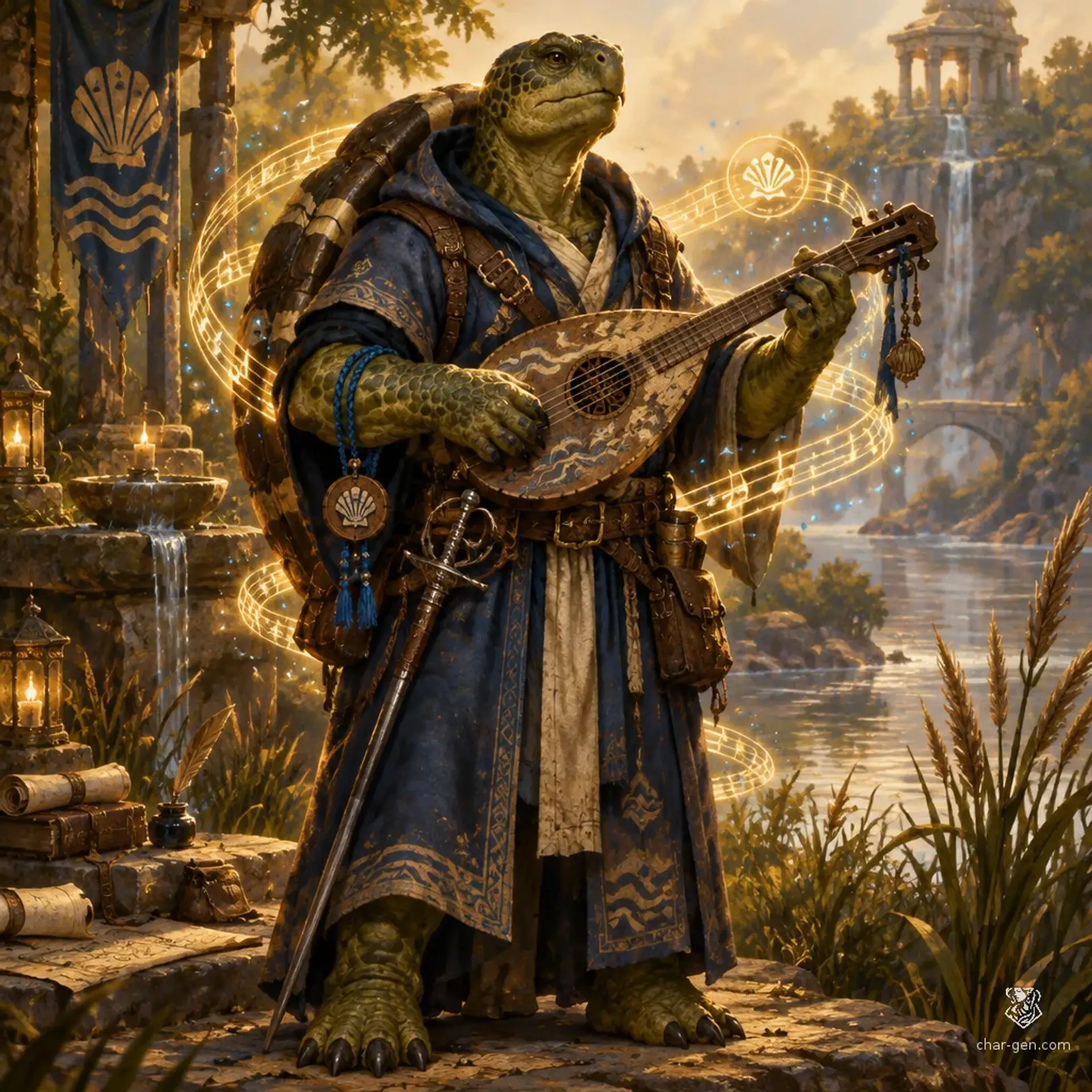 Matsu - AI-generated fantasy Character
