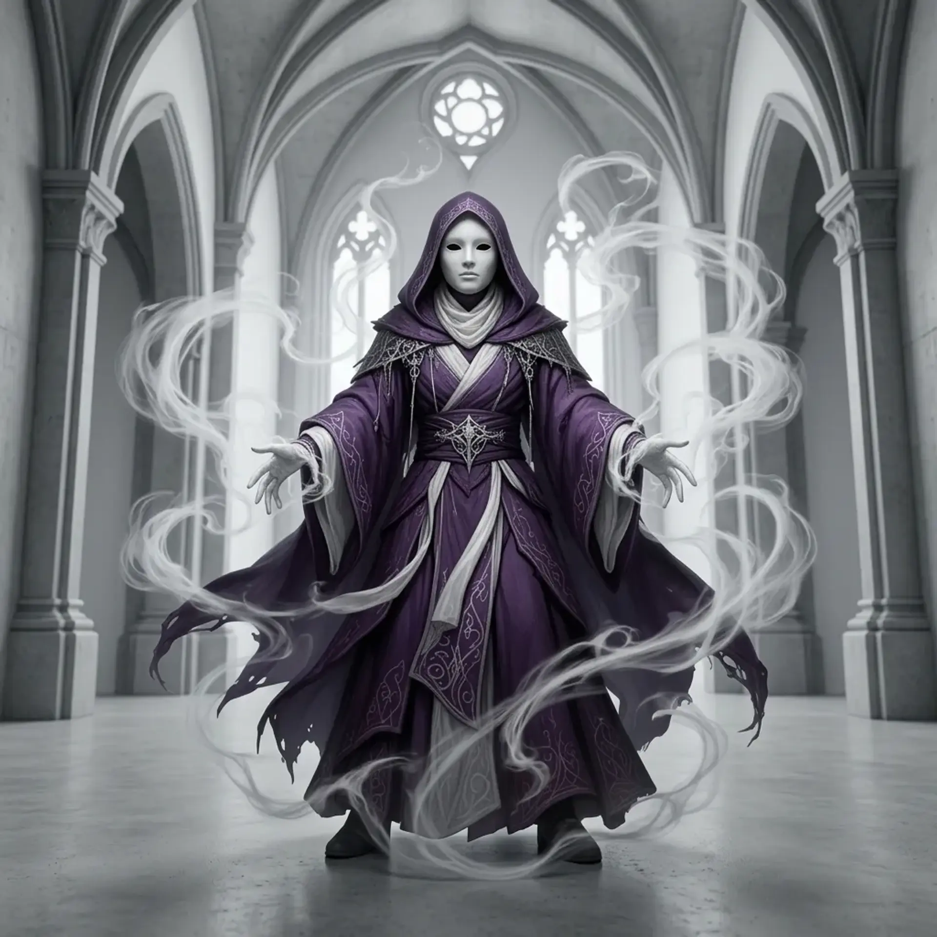 Syonia Mage Cultist - AI-generated fantasy Monster