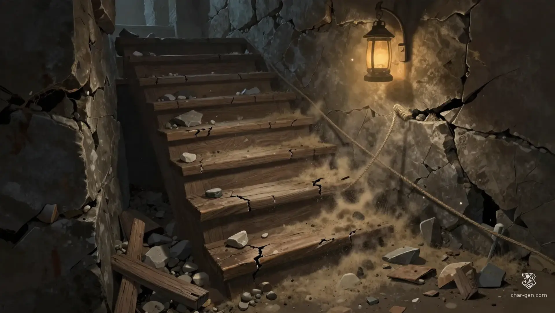 The Scavenger's Falling Stair