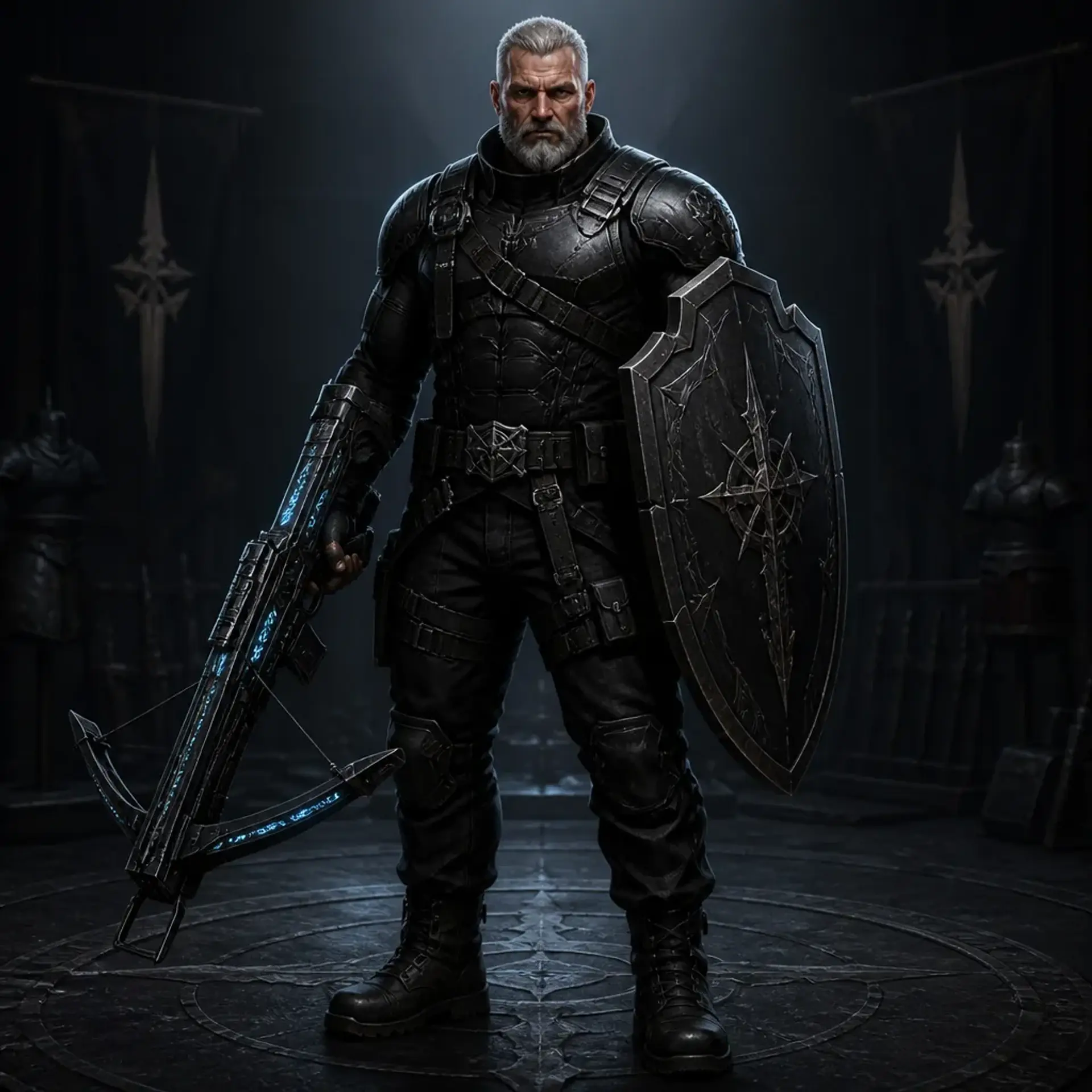Faro Veyr - AI-generated fantasy Character
