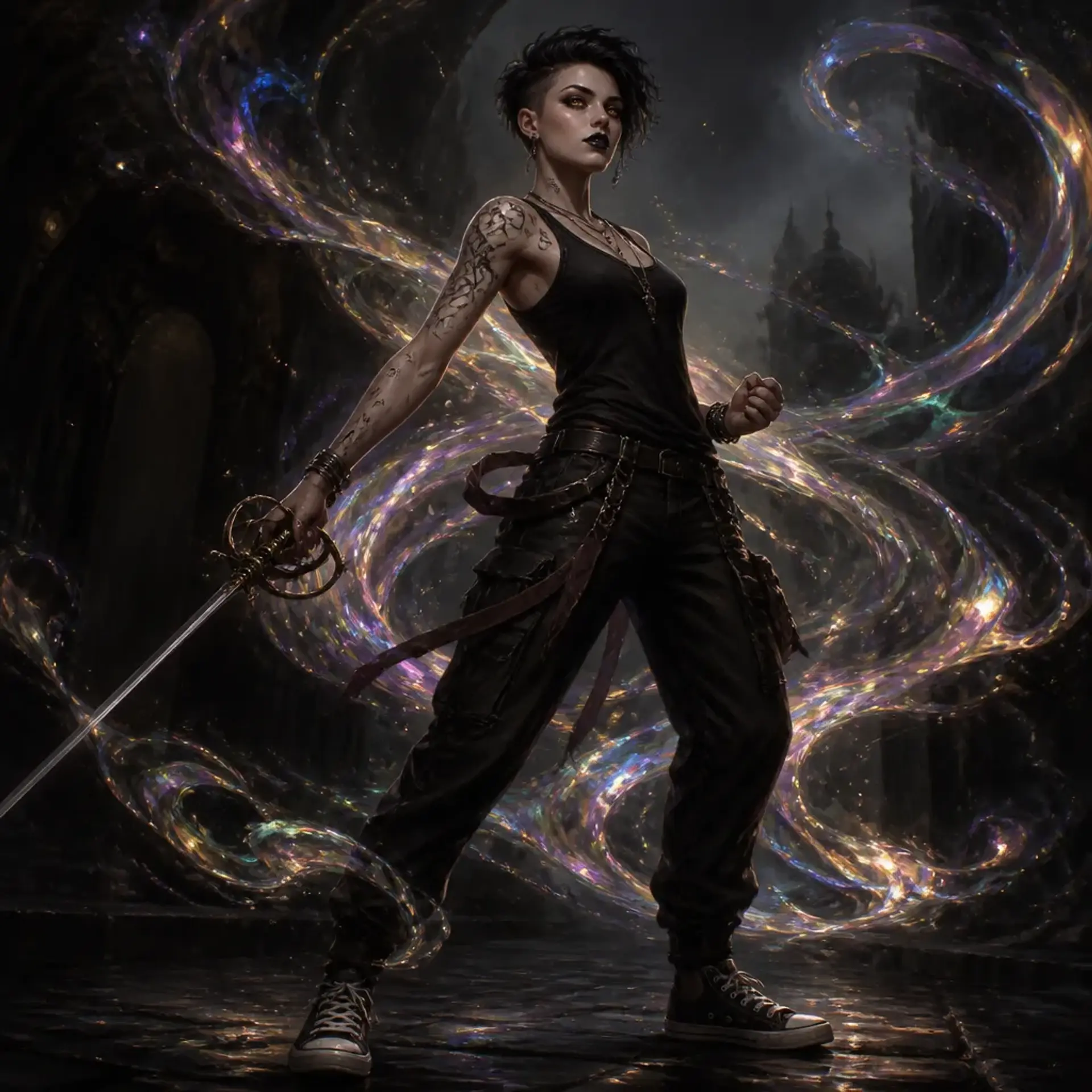 Vesper Vale - AI-generated fantasy Character
