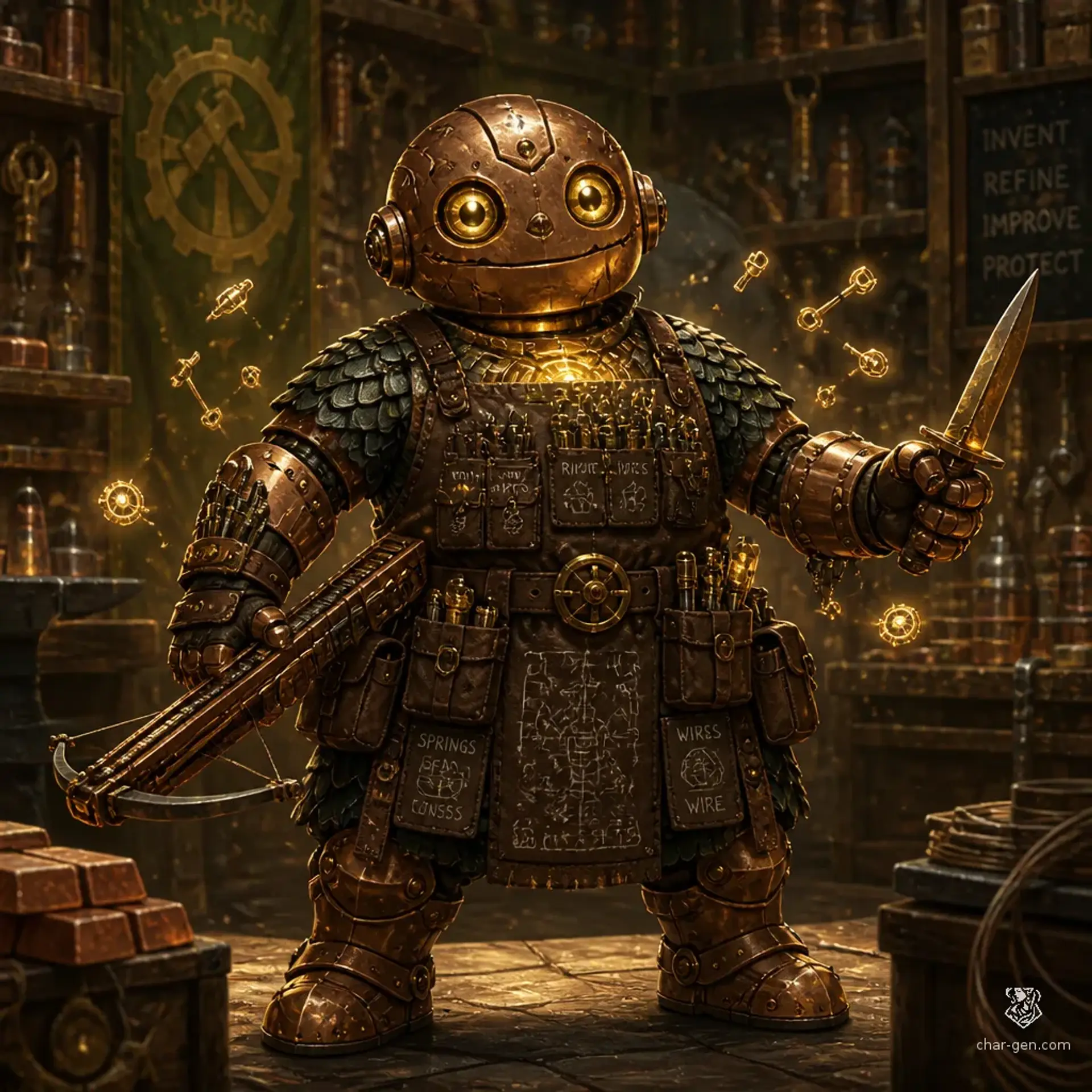 Garry 7 - AI-generated fantasy Character