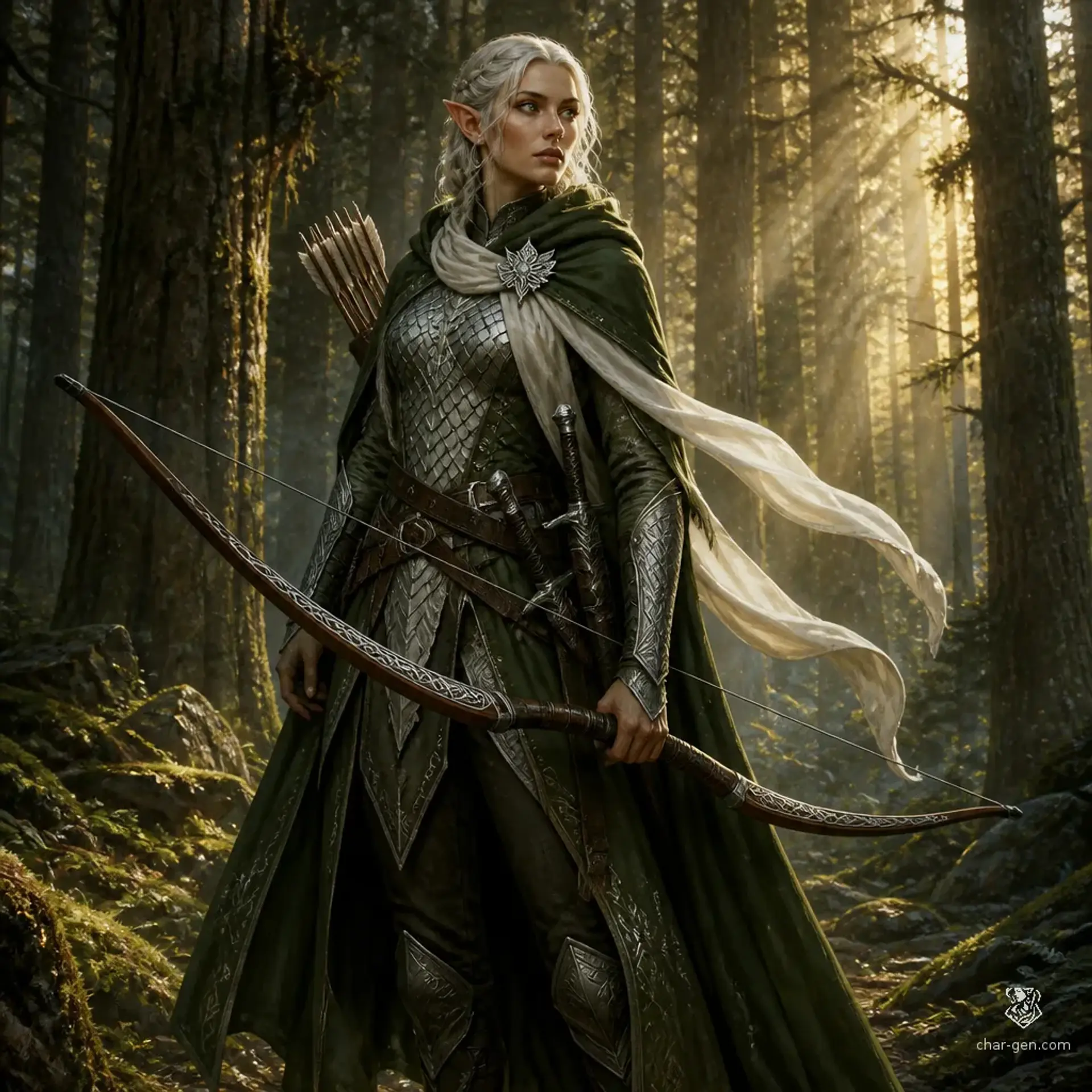 Snowbell - AI-generated fantasy Character
