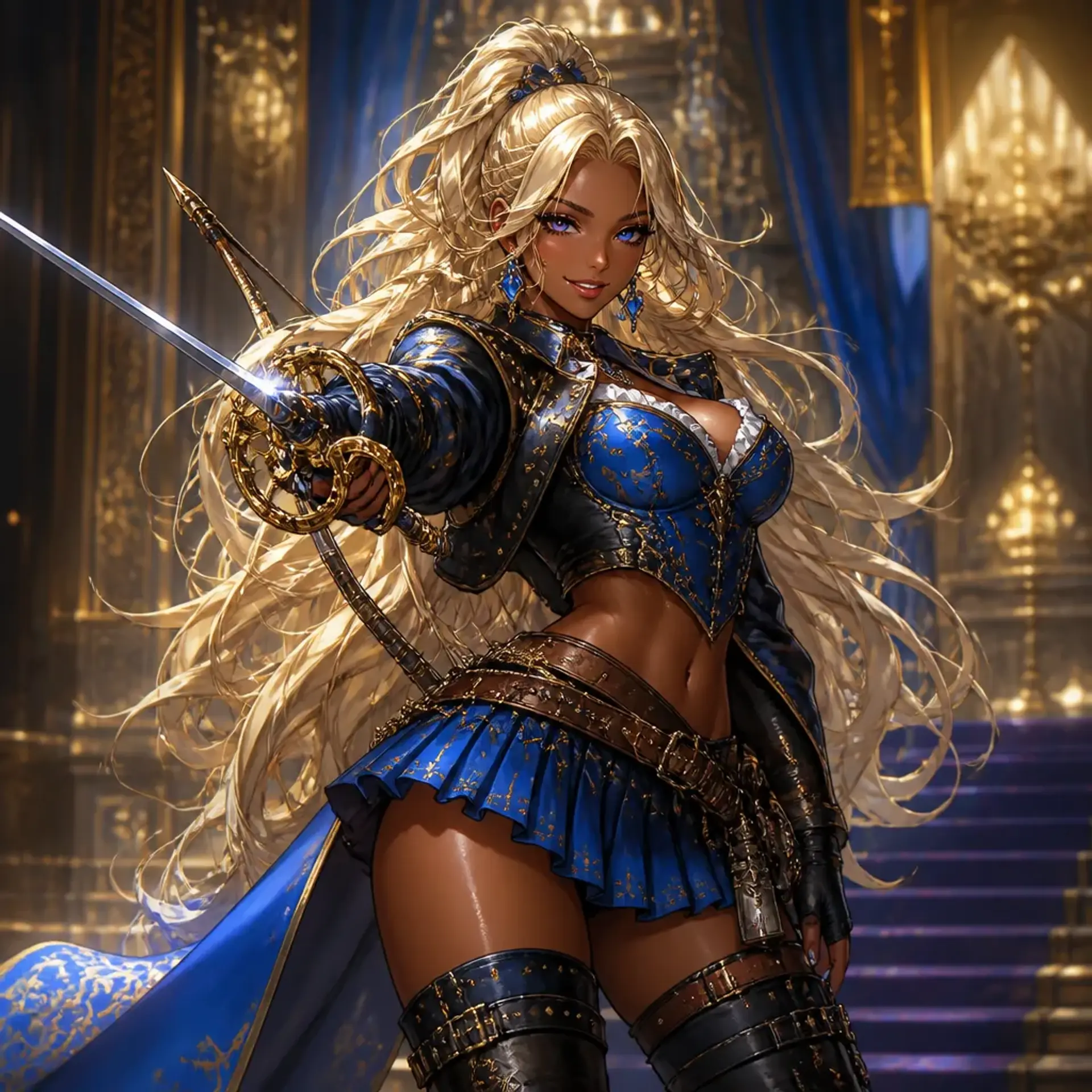 Jasmine - AI-generated fantasy Character
