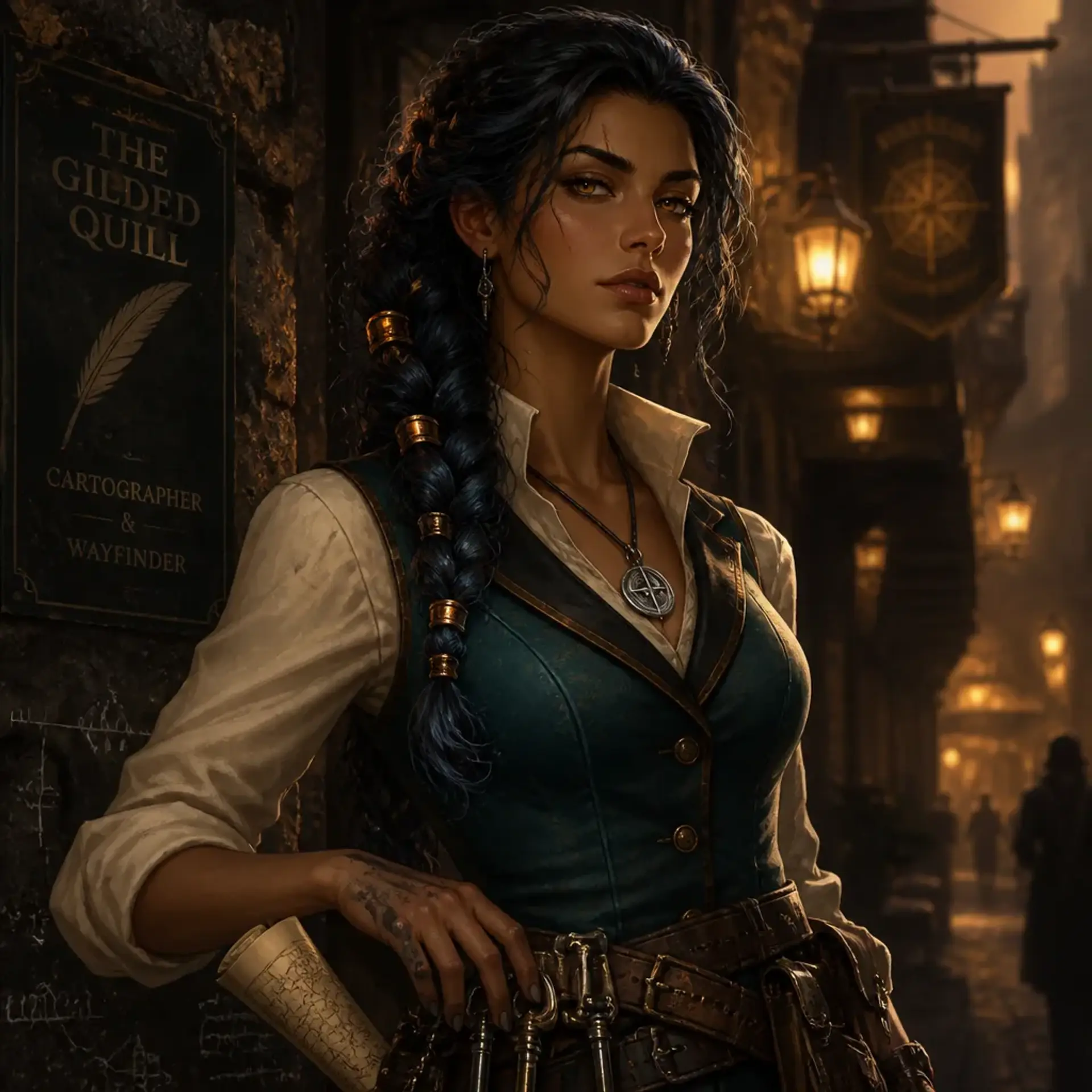 Lisi Zoe - AI-generated fantasy NPC