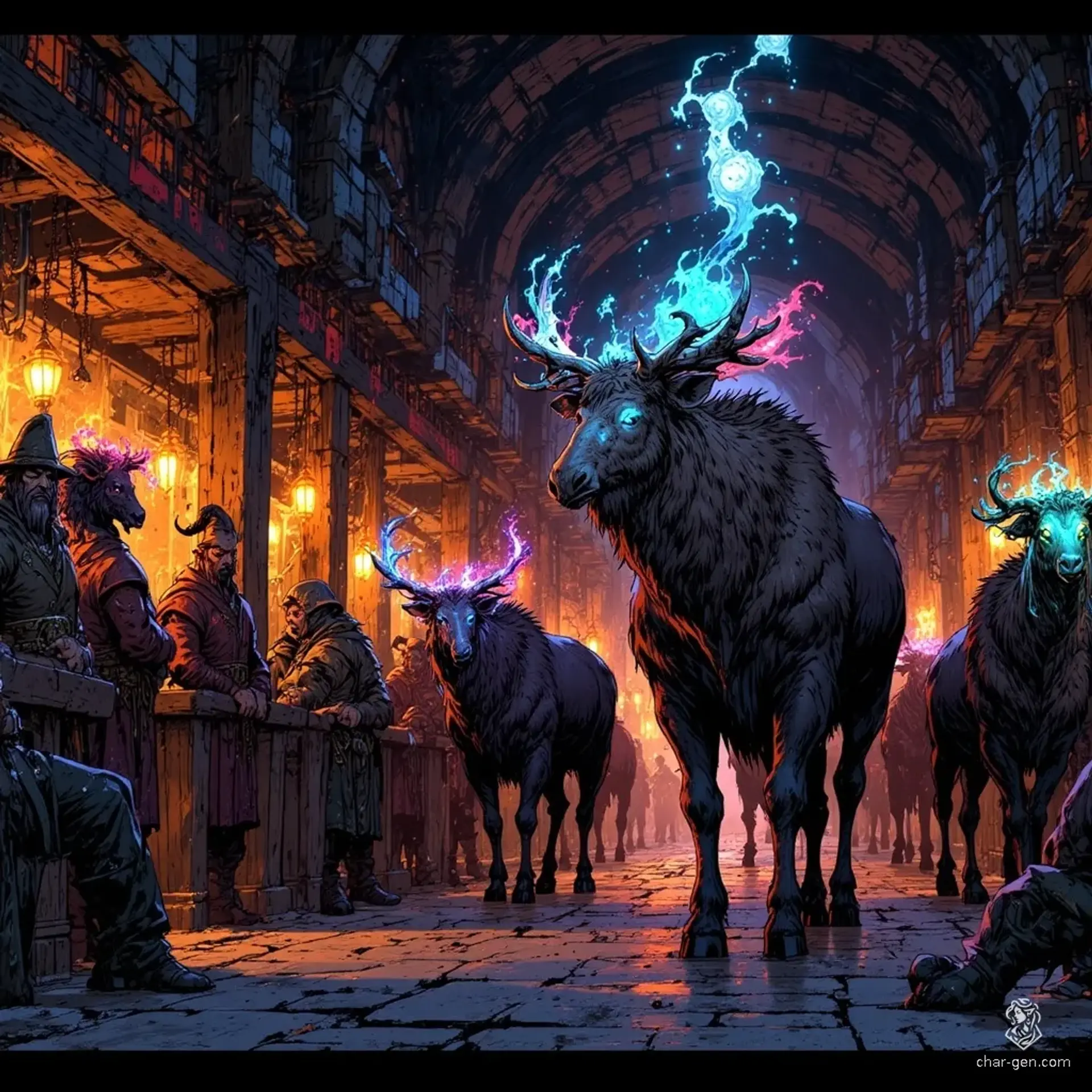 Joyride Stables & Breeding Grounds - AI-generated fantasy Shop