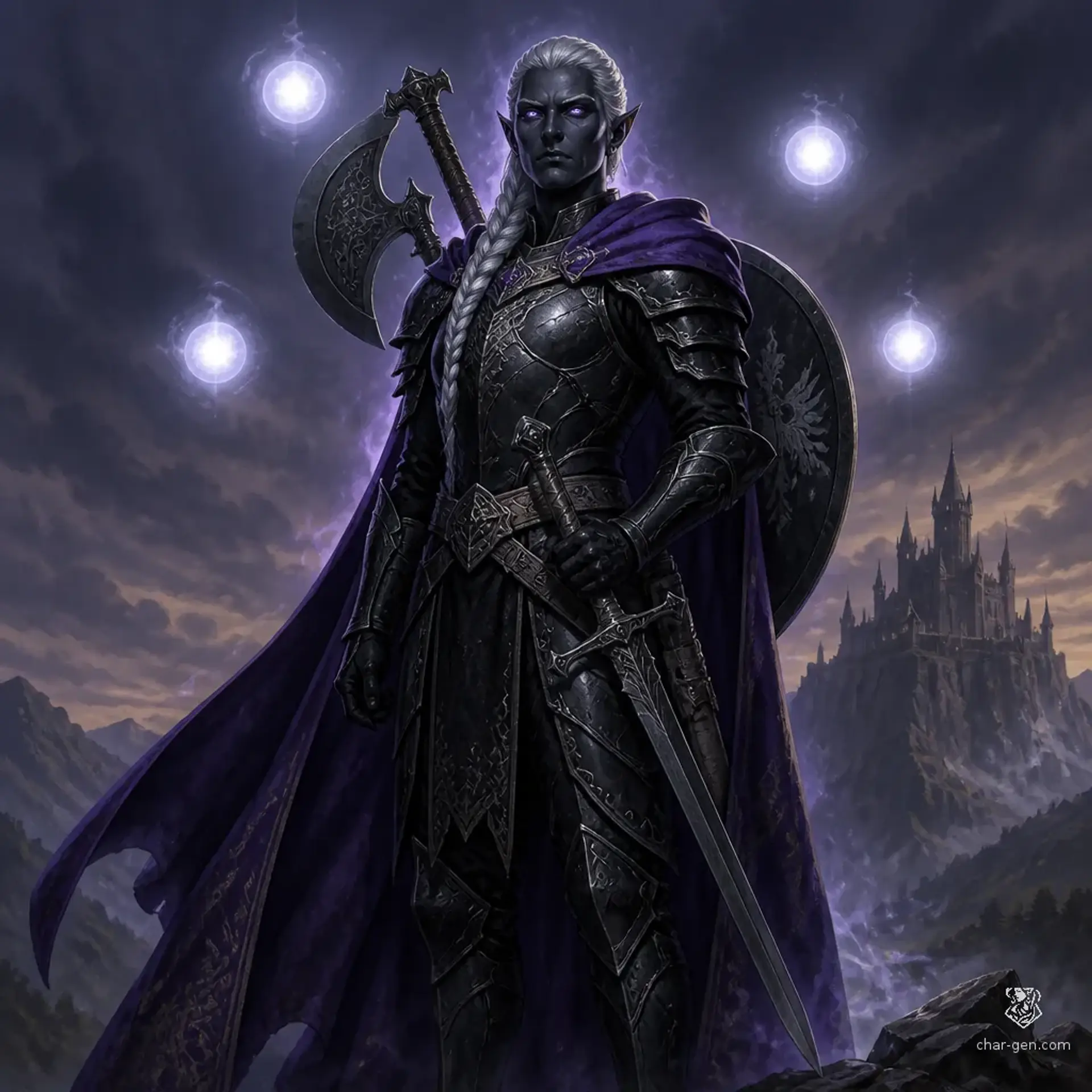 Xylia Do'Urden - AI-generated fantasy Character